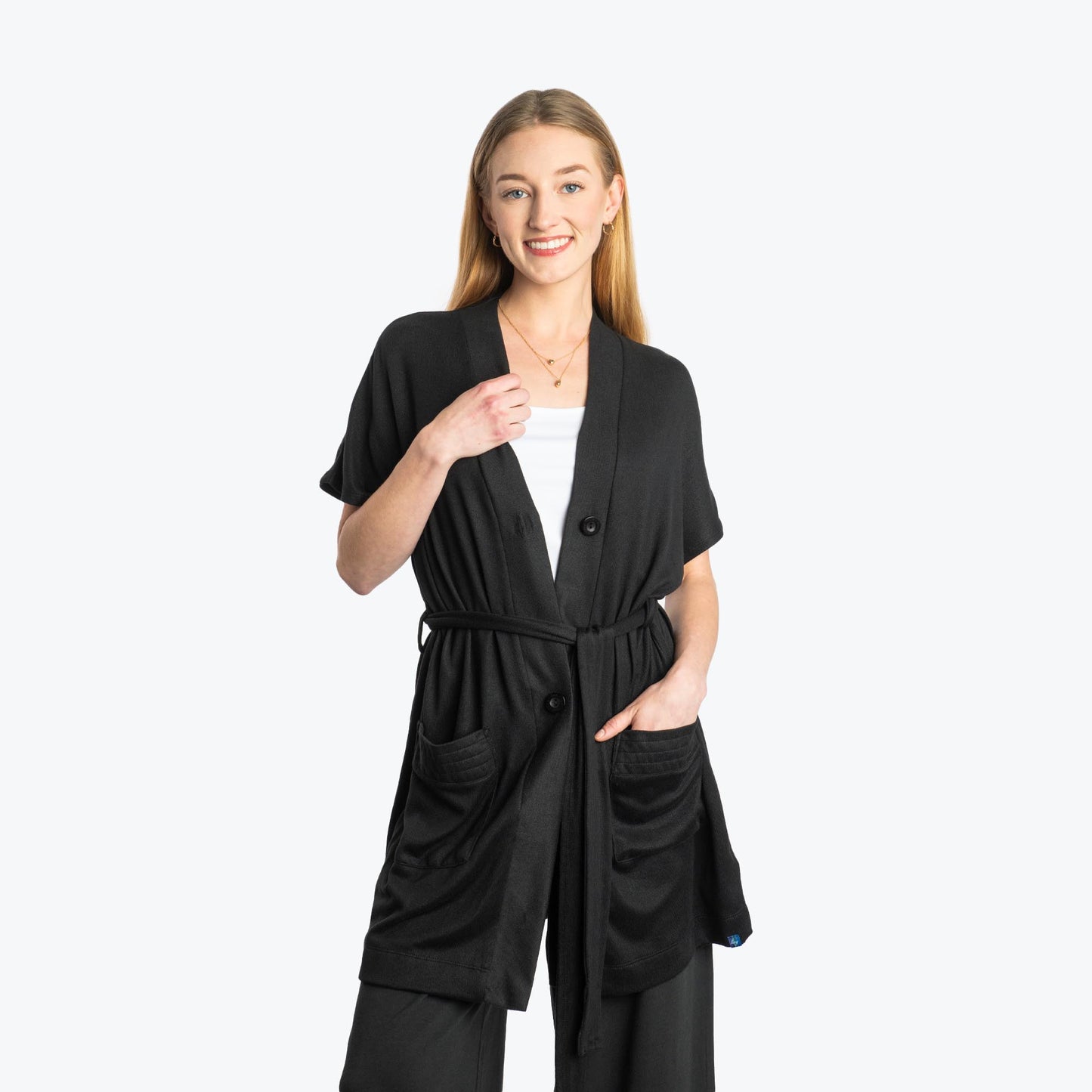 Sashay Lounge Wrap Vest *Final Sale*