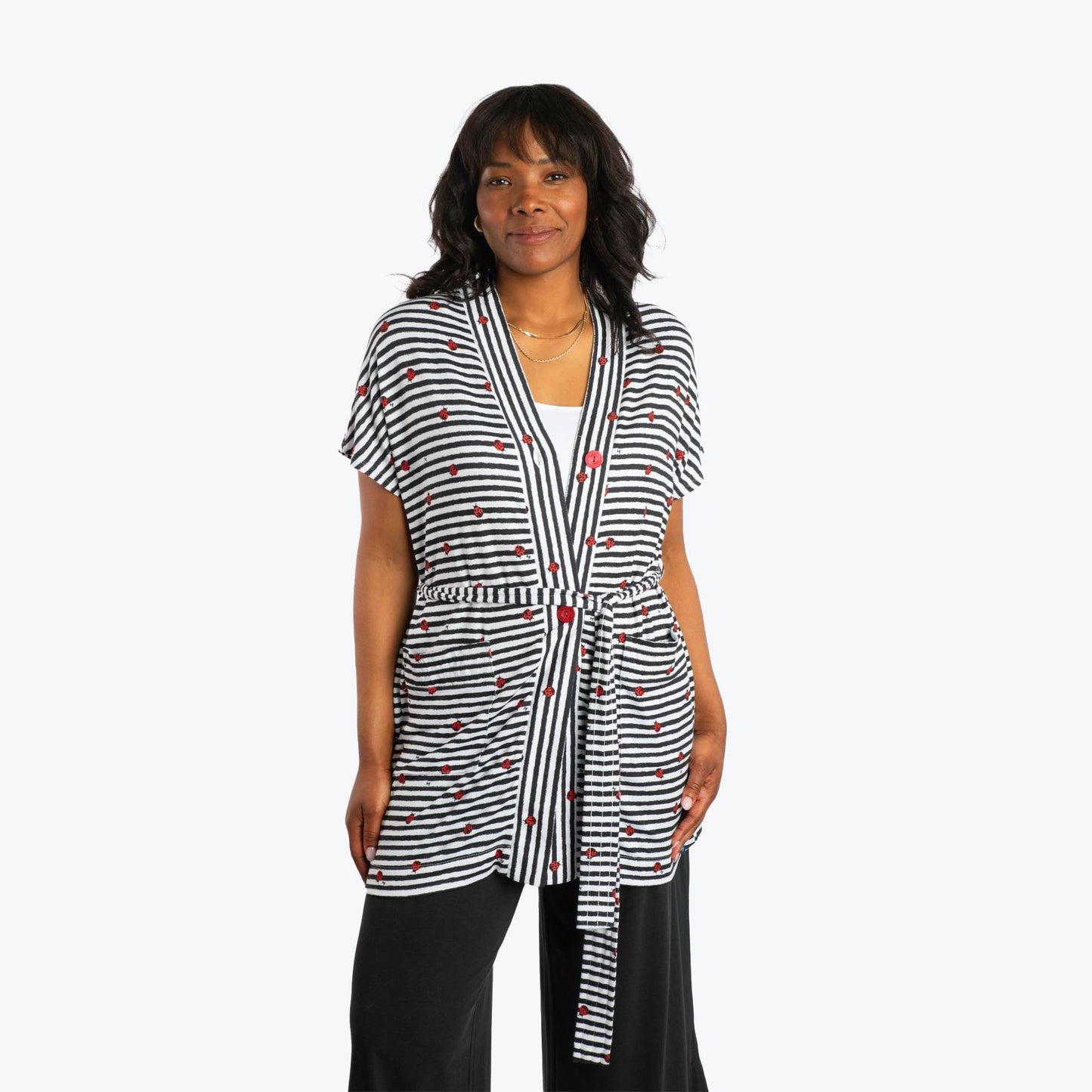 Sashay Lounge Wrap Vest *Final Sale*