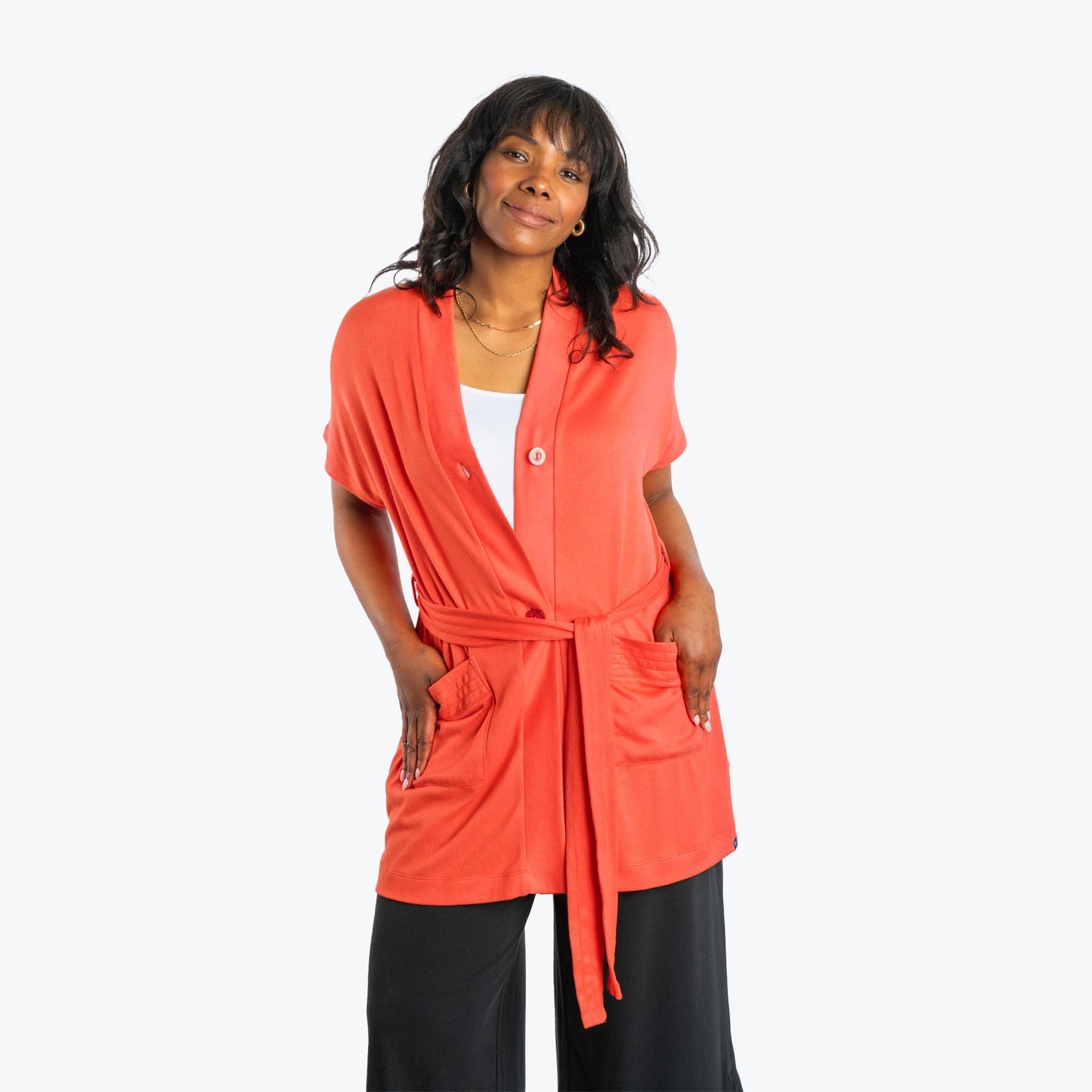 Sashay Lounge Wrap Vest *Final Sale*