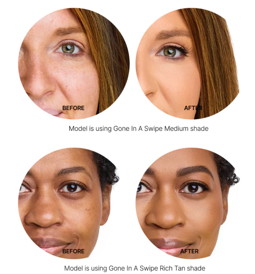 LWYA by Kim Gravel Gone in a Swipe Concealer + Sponge Duo