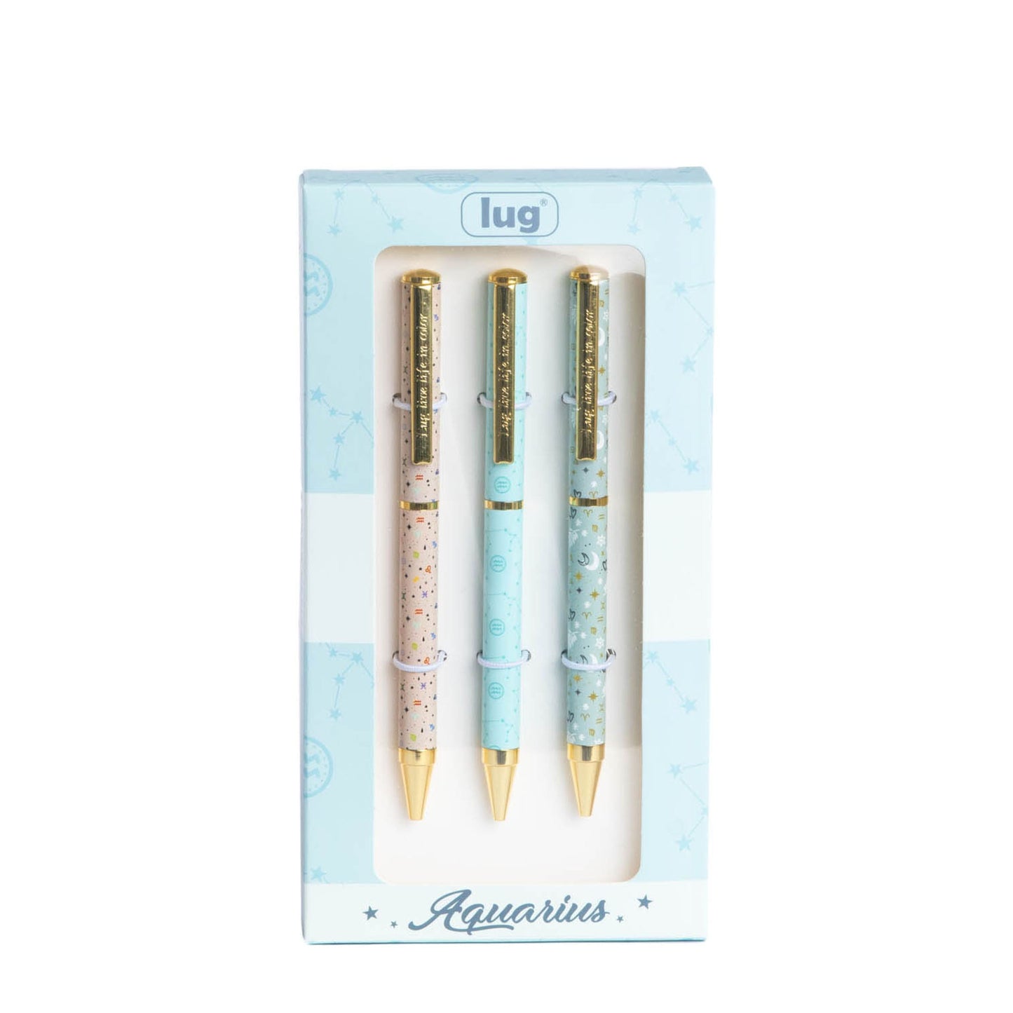 Lug Pens 3pk - Zodiac *Final Sale*