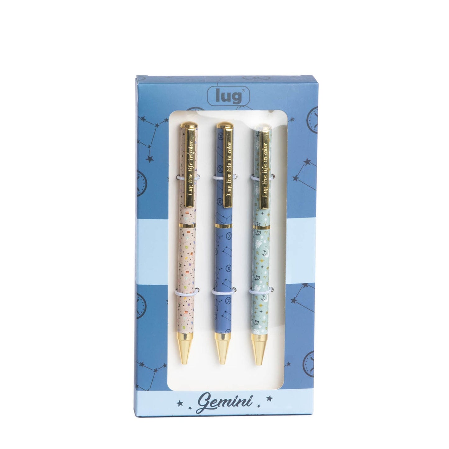 Lug Pens 3pk - Zodiac *Final Sale*