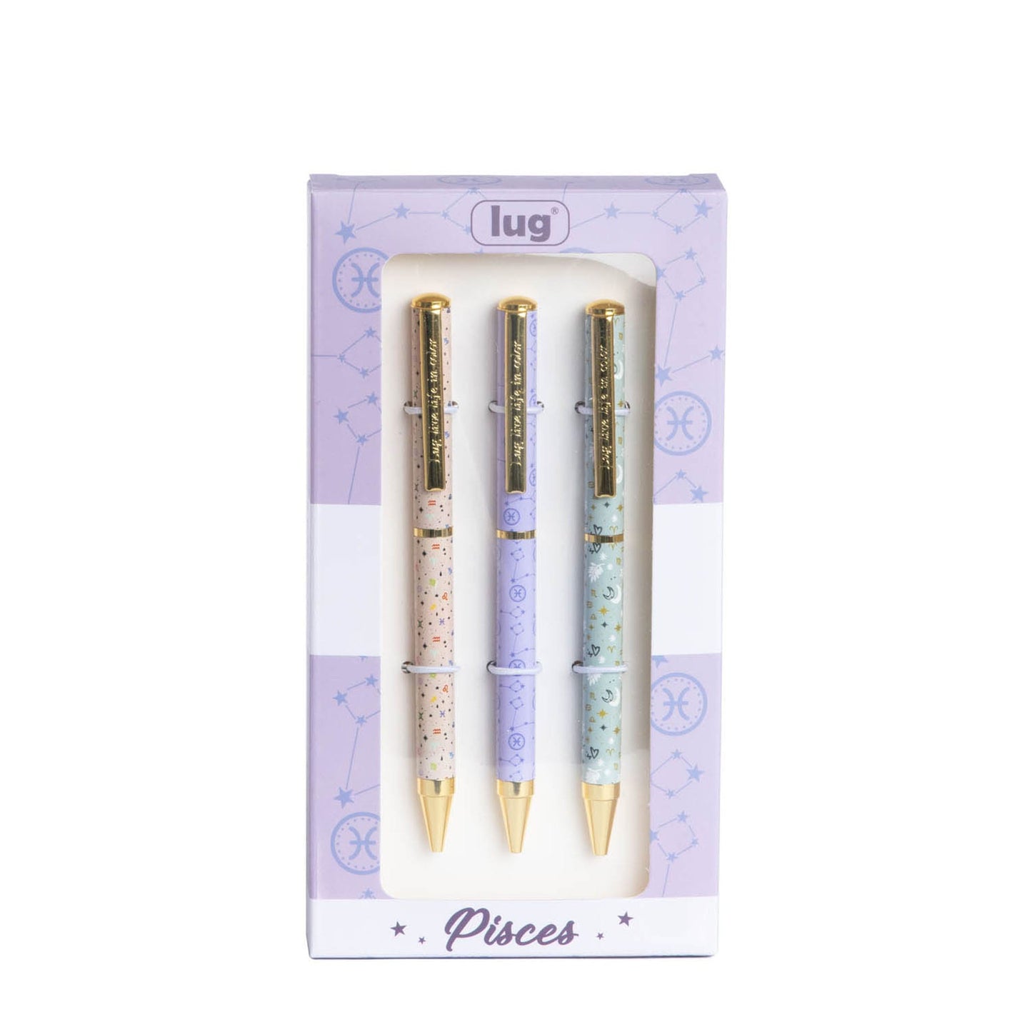 Lug Pens 3pk - Zodiac *Final Sale*