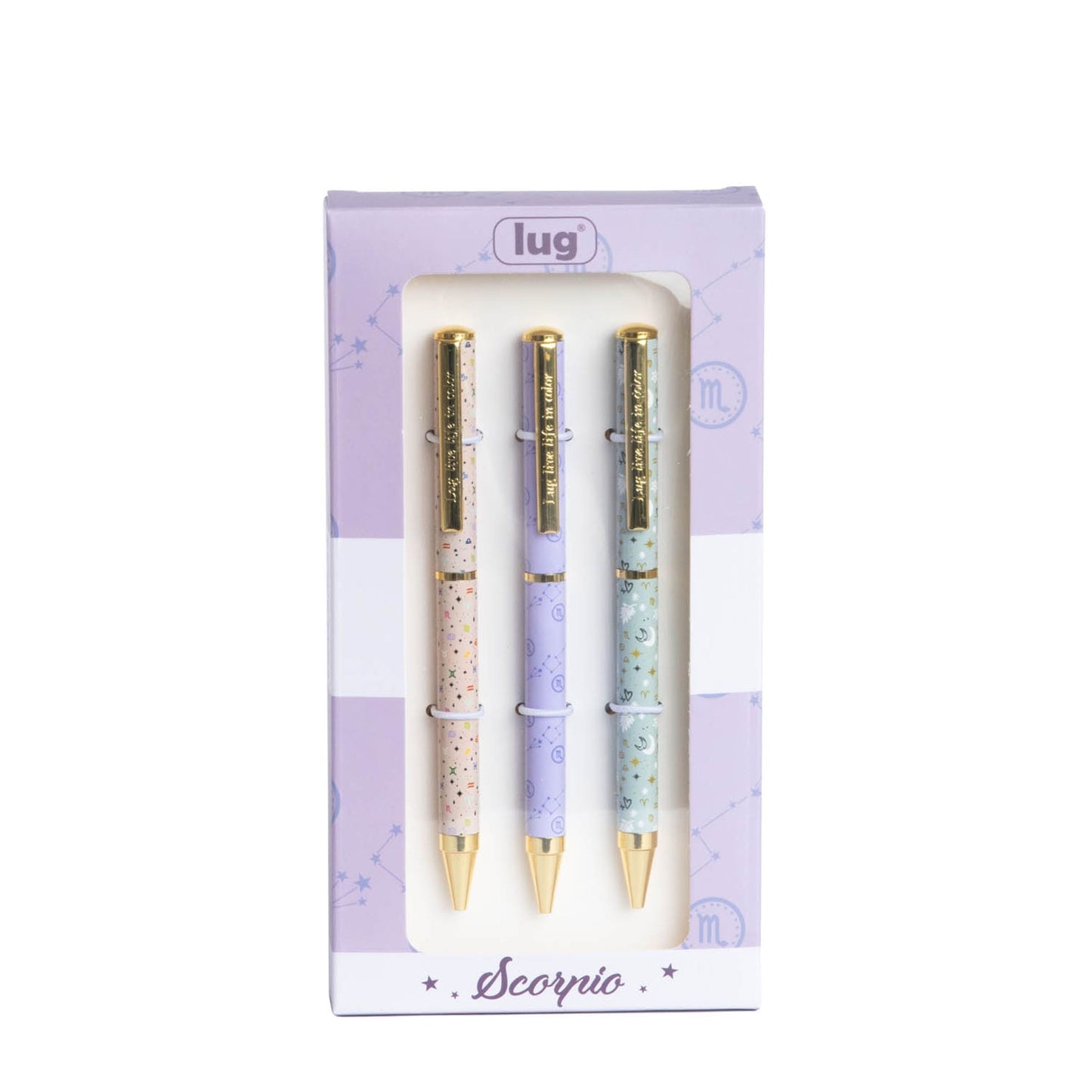Lug Pens 3pk - Zodiac *Final Sale*