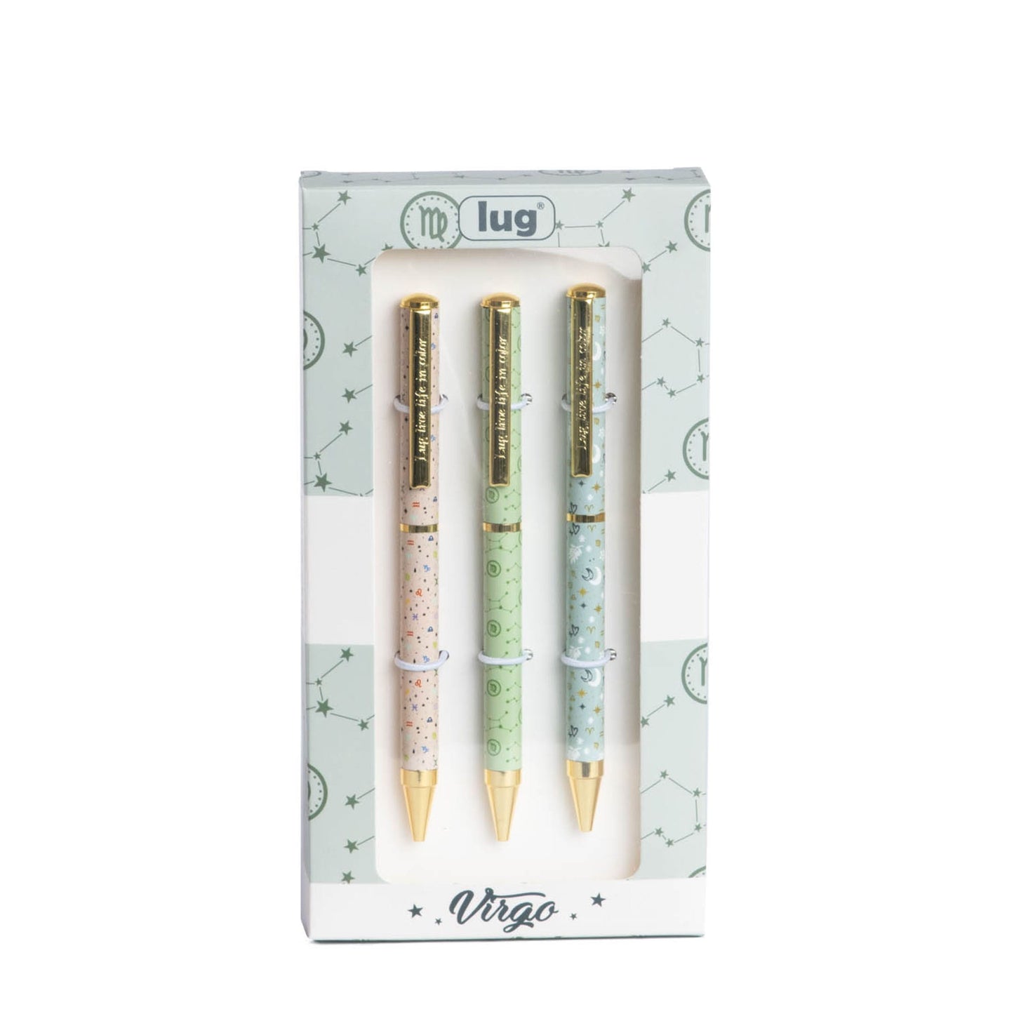 Lug Pens 3pk - Zodiac *Final Sale*