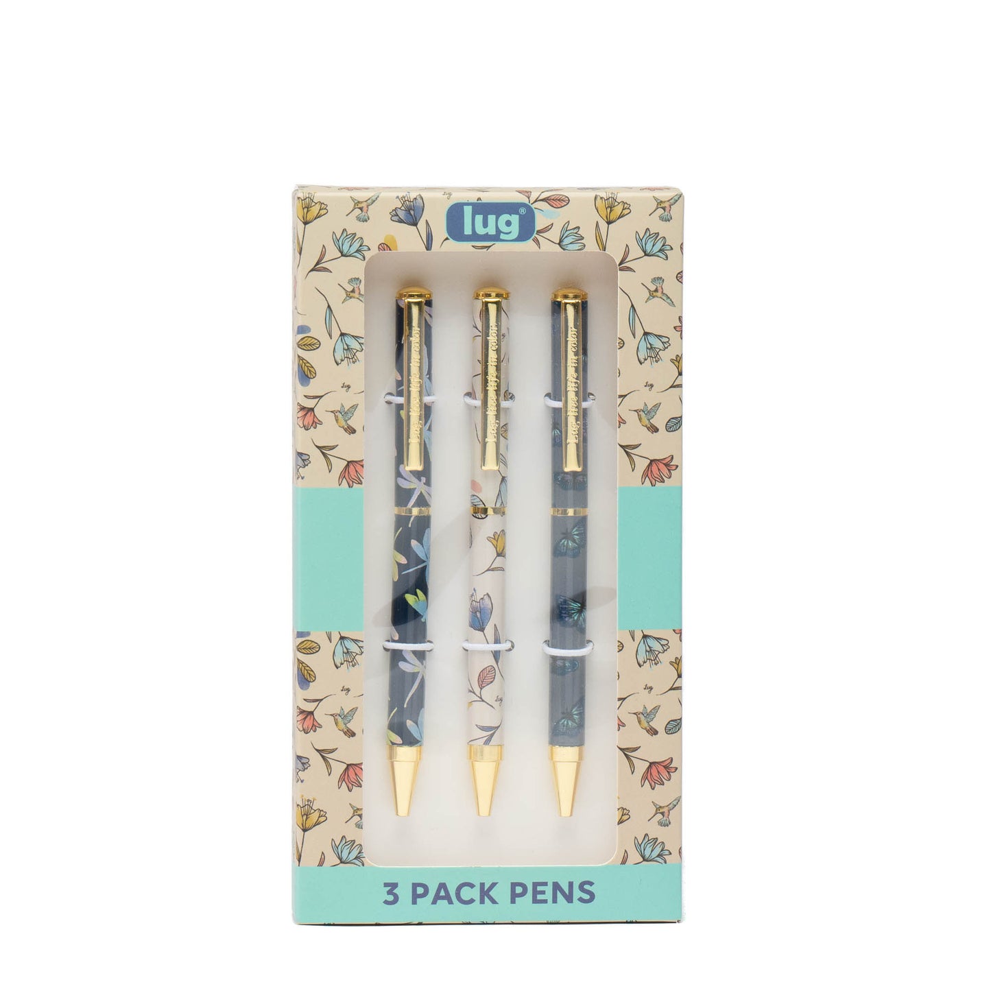 Lug Pens 3pk - Scribble
