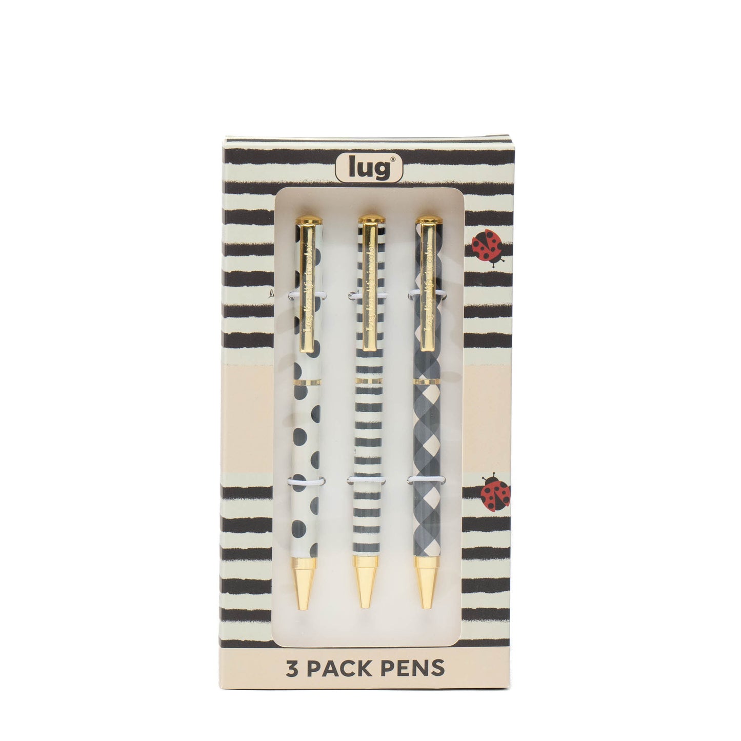 Lug Pens 3pk - Scribble