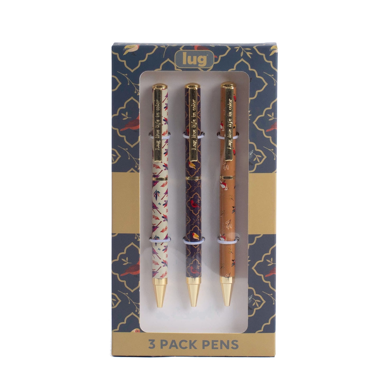 Lug Pens 3pk - Scribble