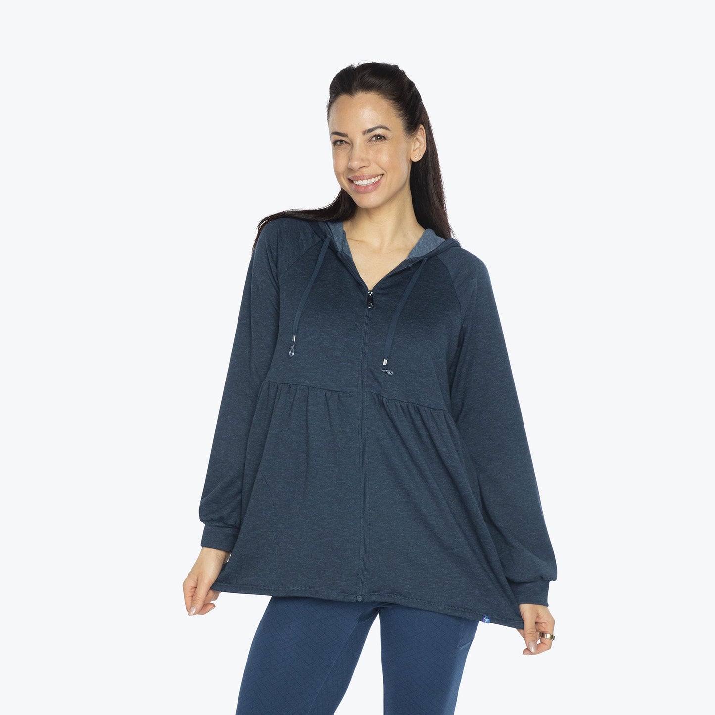 Shimmy Brushed Jersey Zip Up *Final Sale*