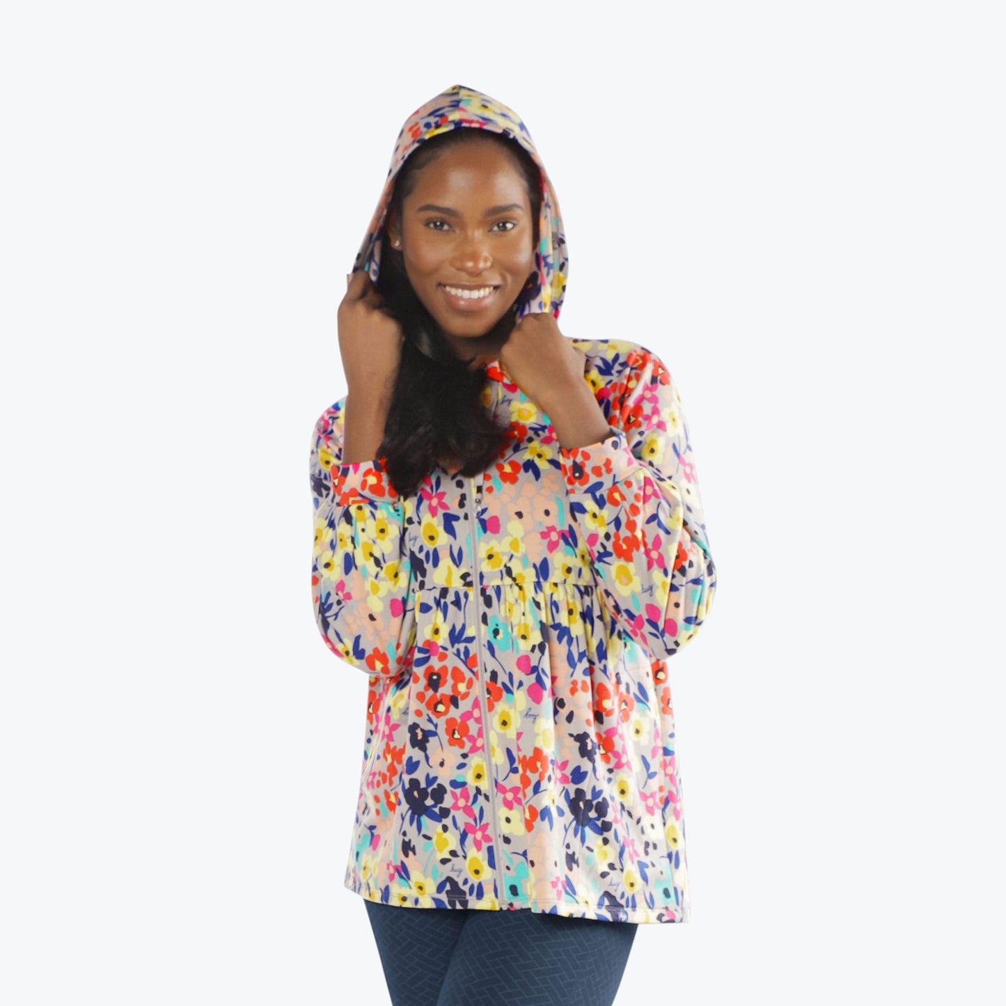 Shimmy Brushed Jersey Zip Up *Final Sale*