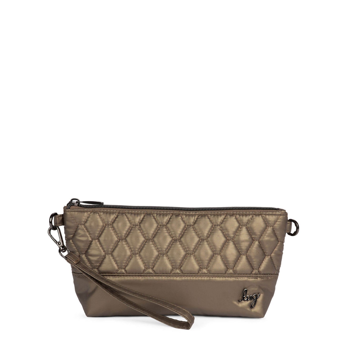 Shiplap RFID Wristlet Pouch