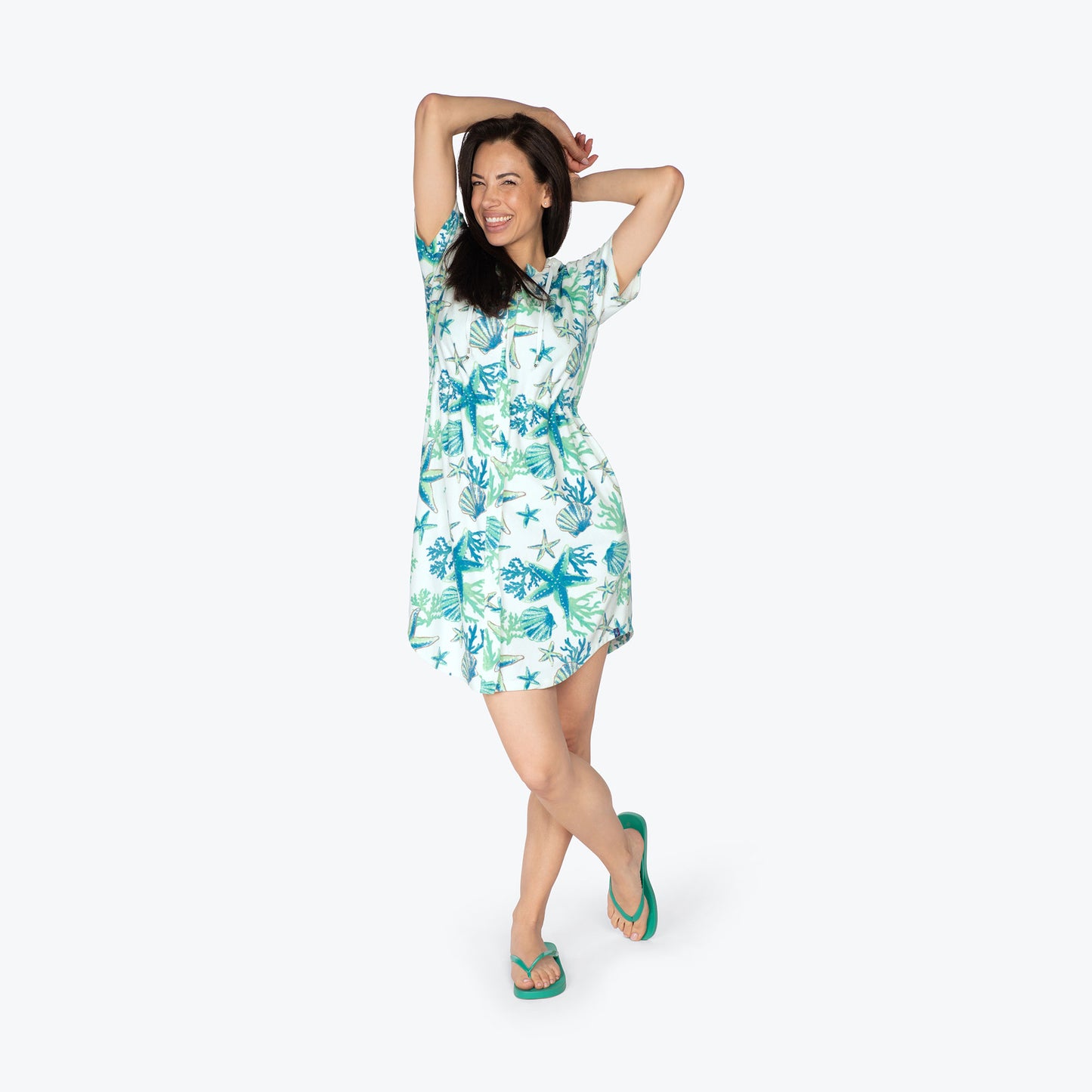 Skipper Coverup Hooded Dress *Final Sale*