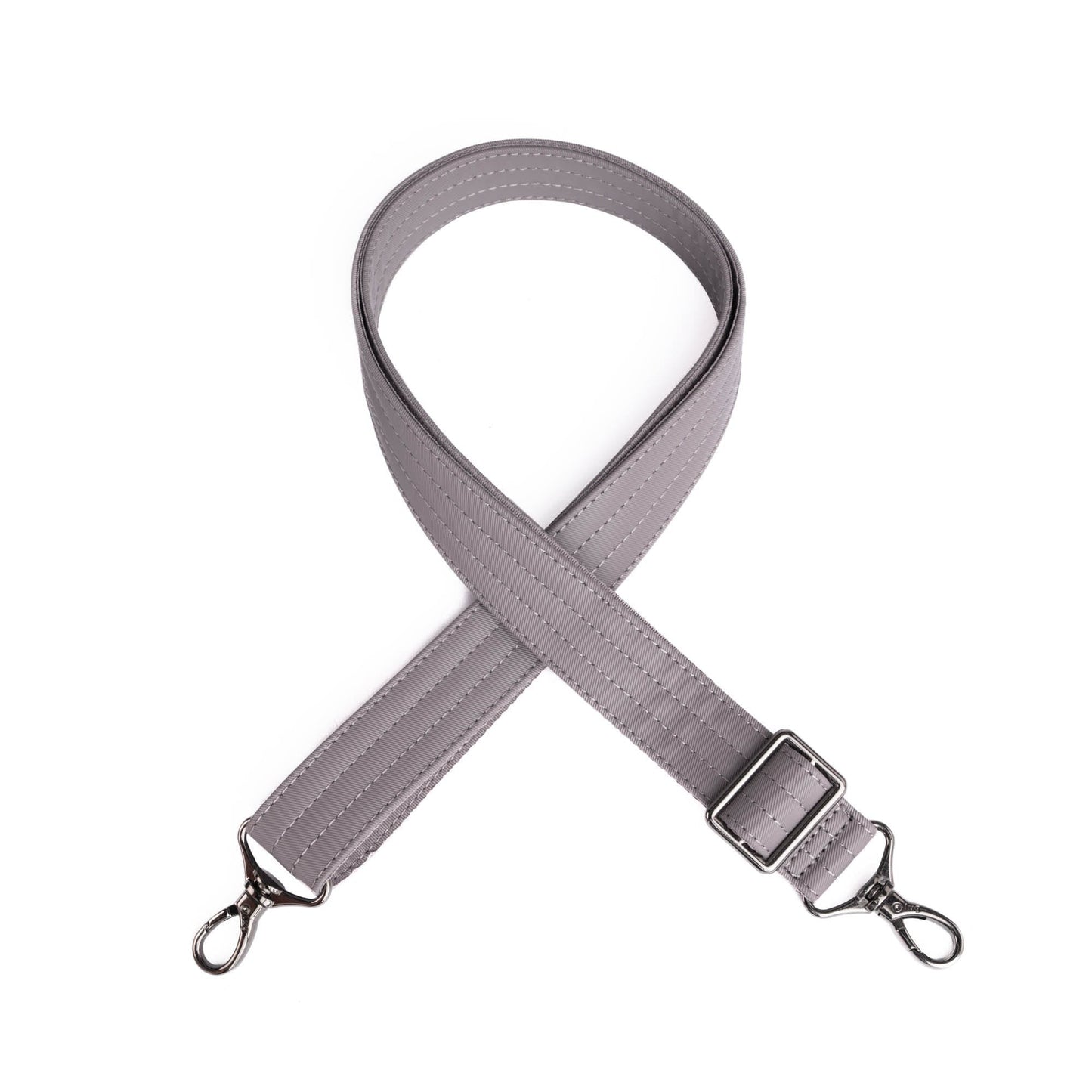 1.25" Adjustable Webbed Satin Luxe VL Bag Strap *Final Sale*