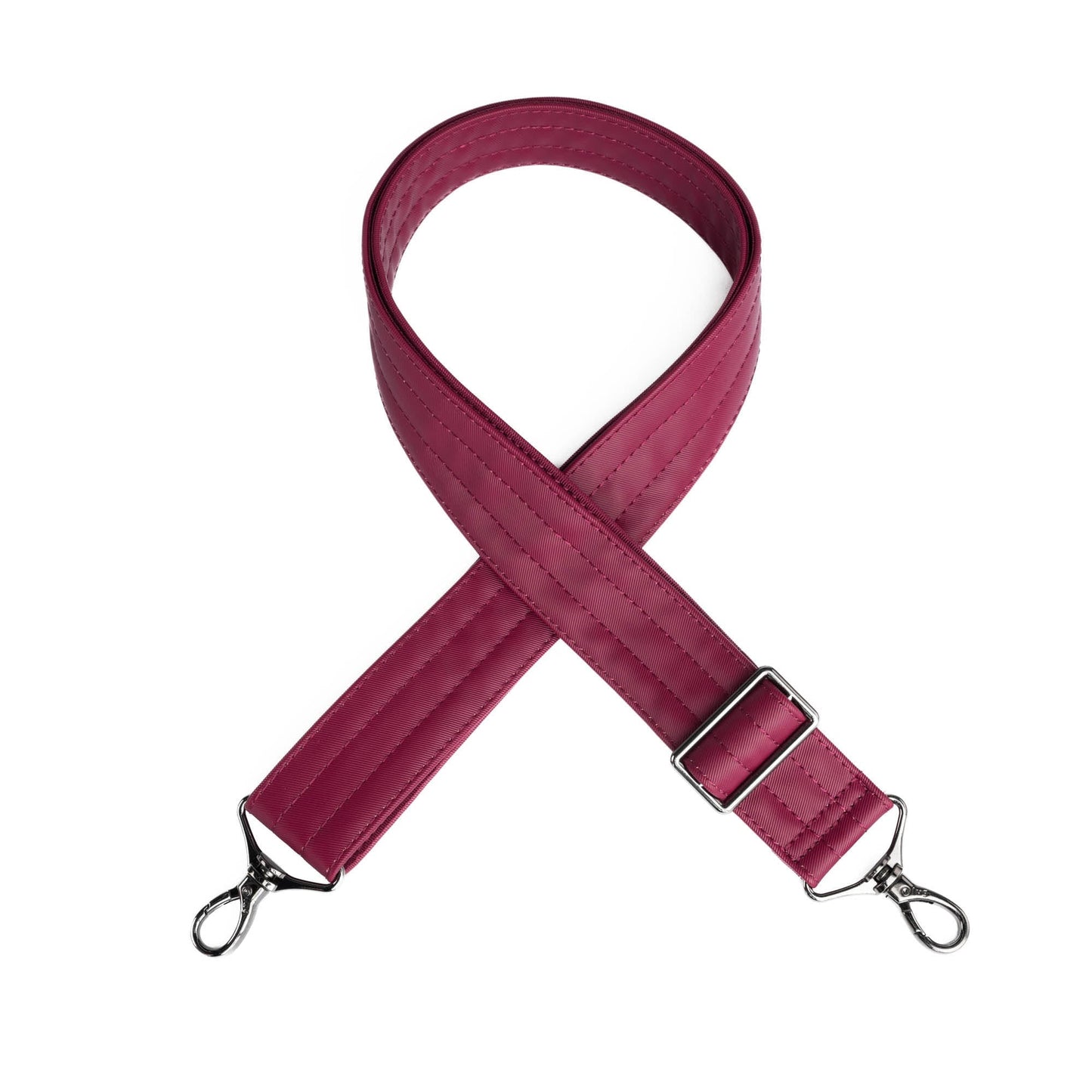 1.5" Adjustable Webbed Satin Luxe VL Bag Strap *Final Sale*