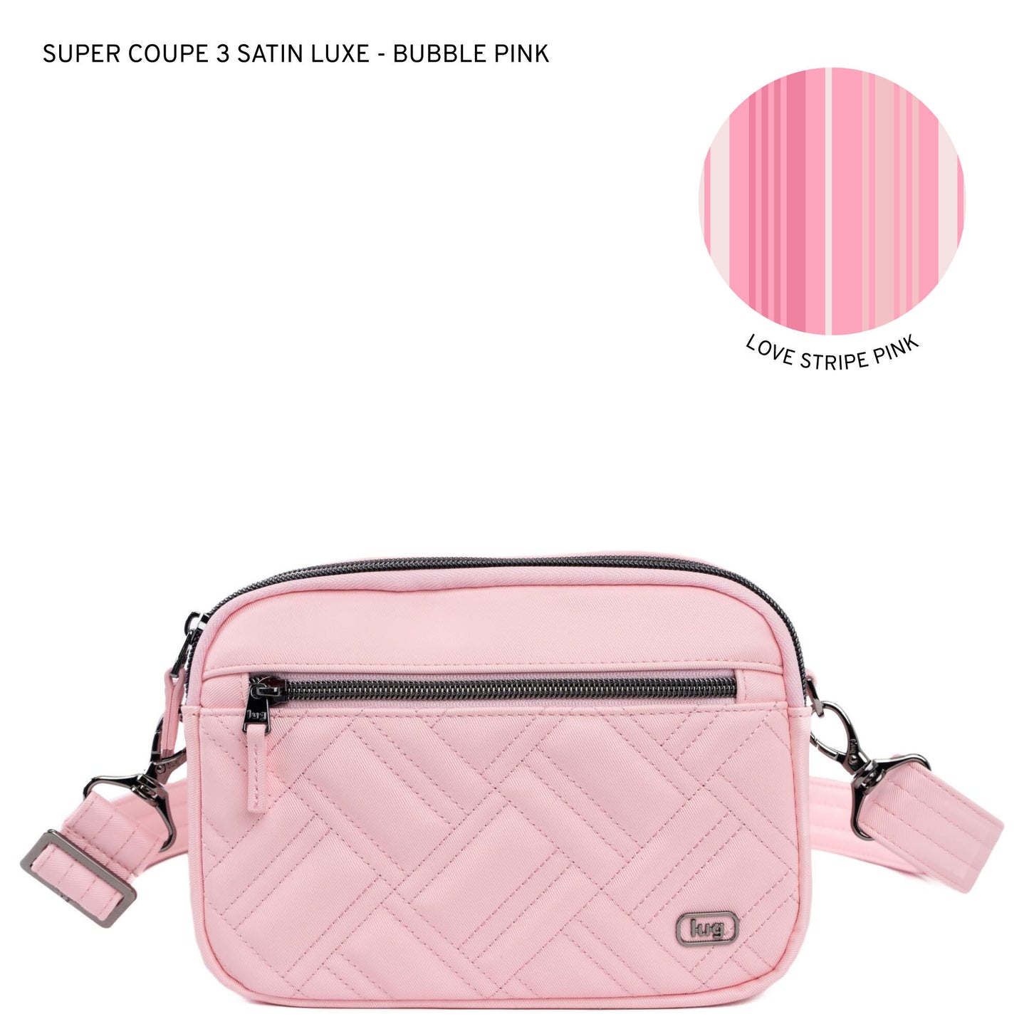 Super Coupe 3 Satin Luxe VL Convertible Crossbody Bag