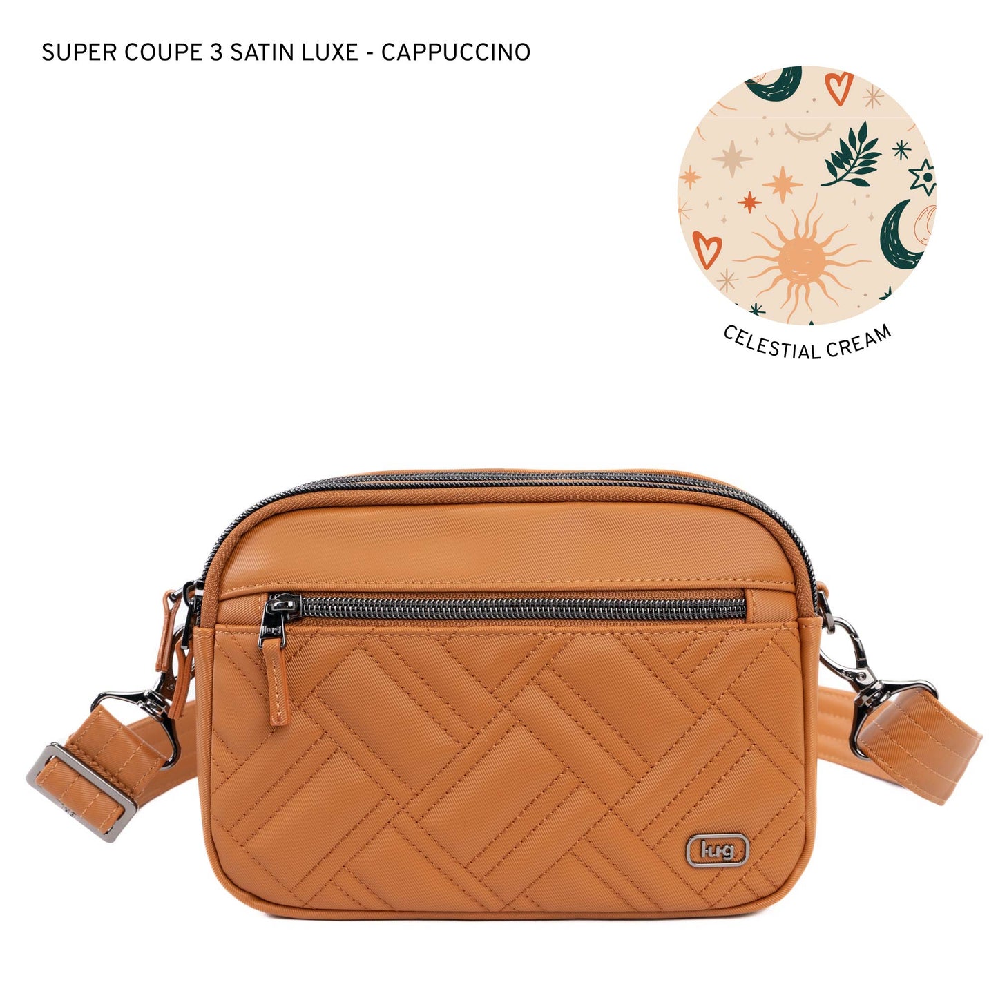 Super Coupe 3 Satin Luxe VL Convertible Crossbody Bag