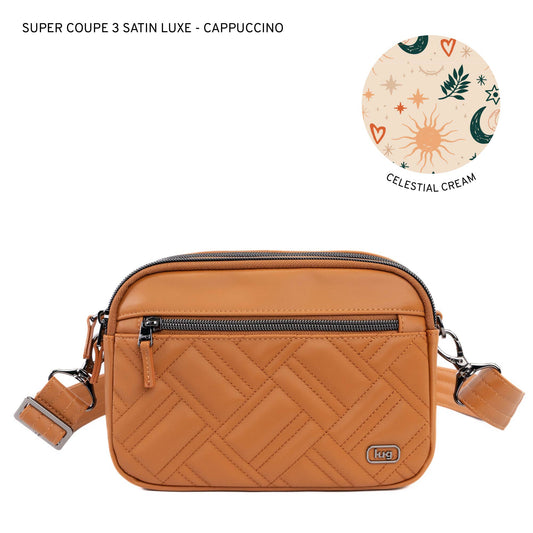 Super Coupe 3 Satin Luxe VL Convertible Crossbody Bag