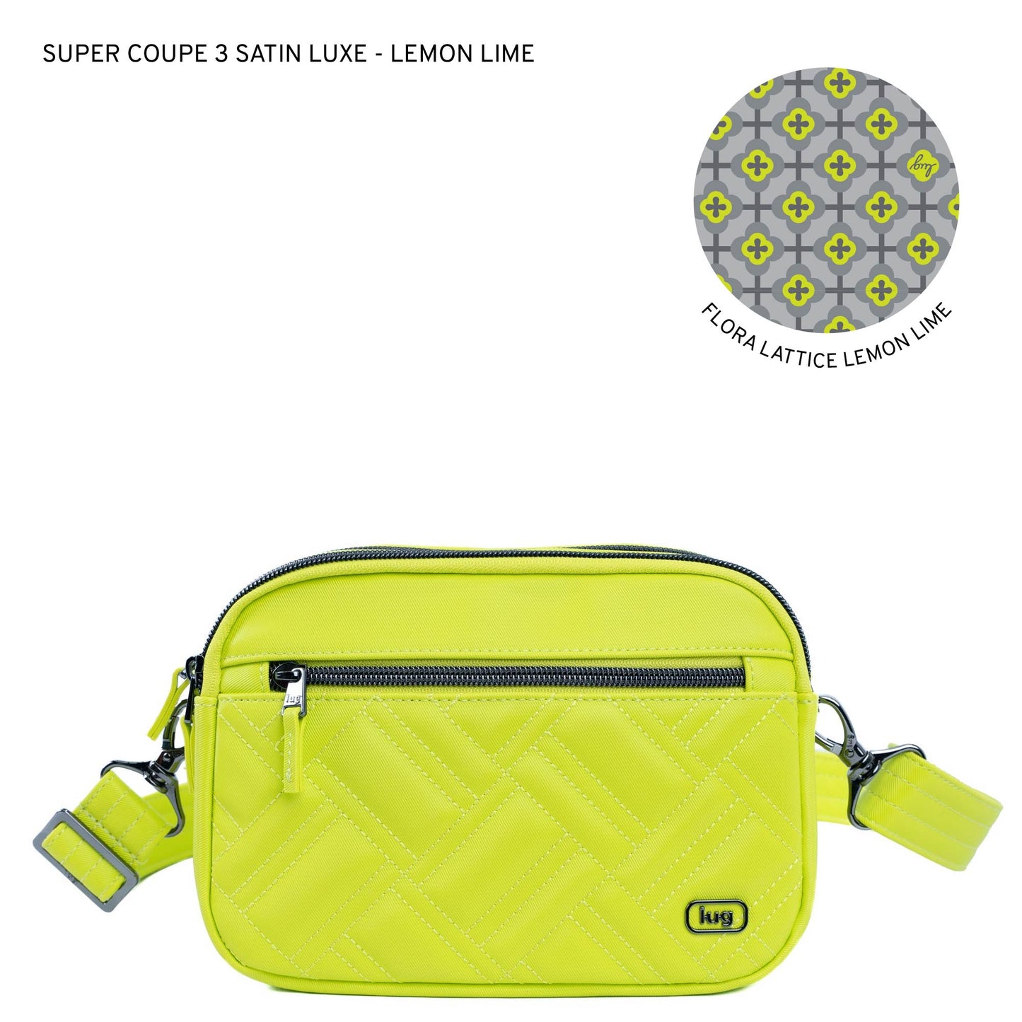 Super Coupe 3 Satin Luxe VL Convertible Crossbody Bag