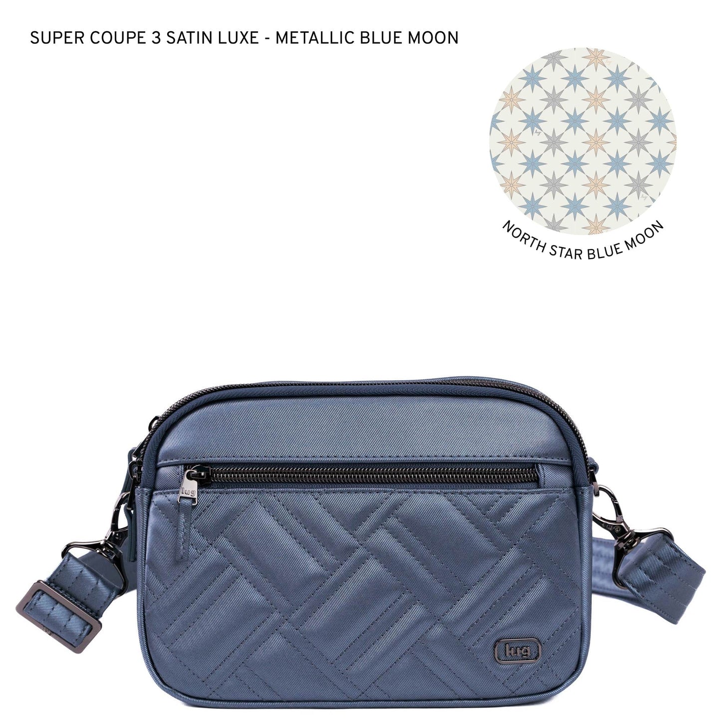 Super Coupe 3 Satin Luxe VL Convertible Crossbody Bag