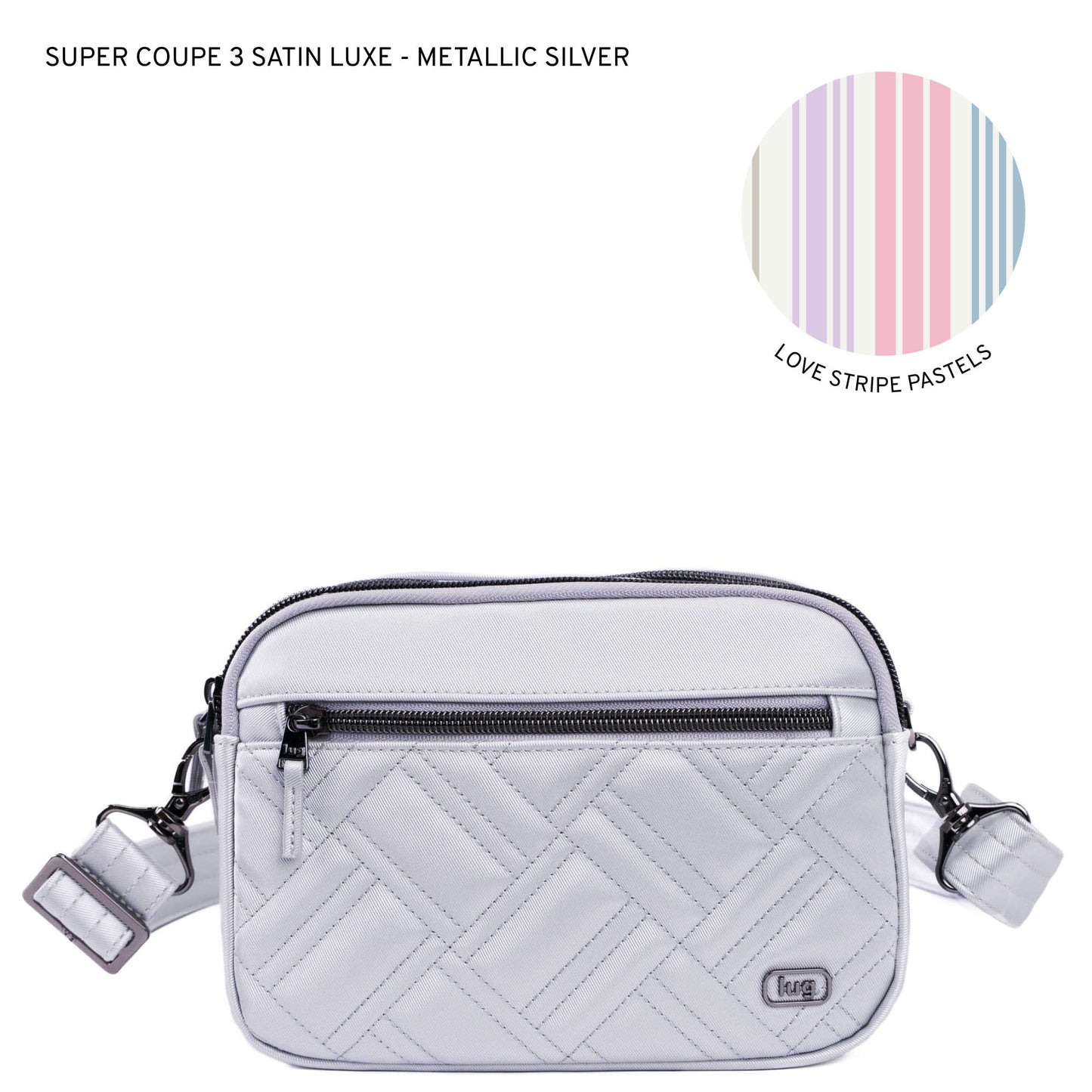 Super Coupe 3 Satin Luxe VL Convertible Crossbody Bag