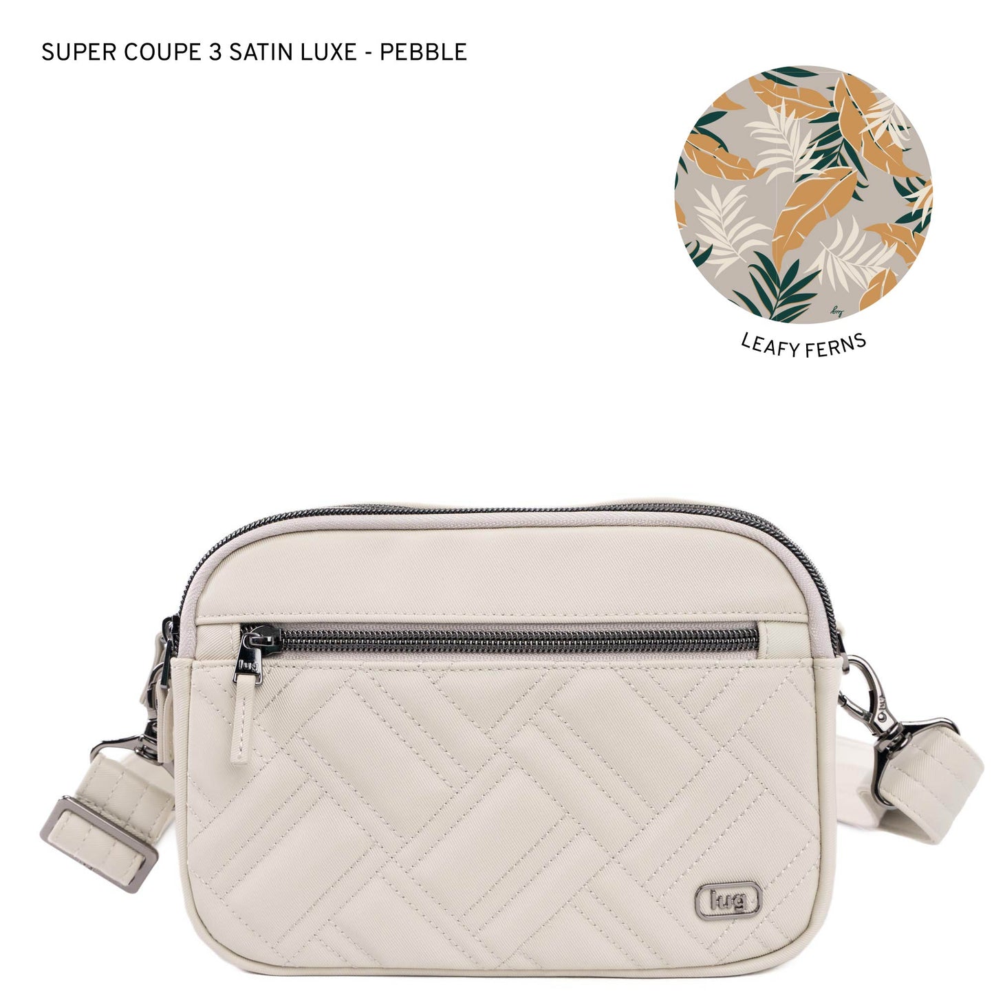 Super Coupe 3 Satin Luxe VL Convertible Crossbody Bag