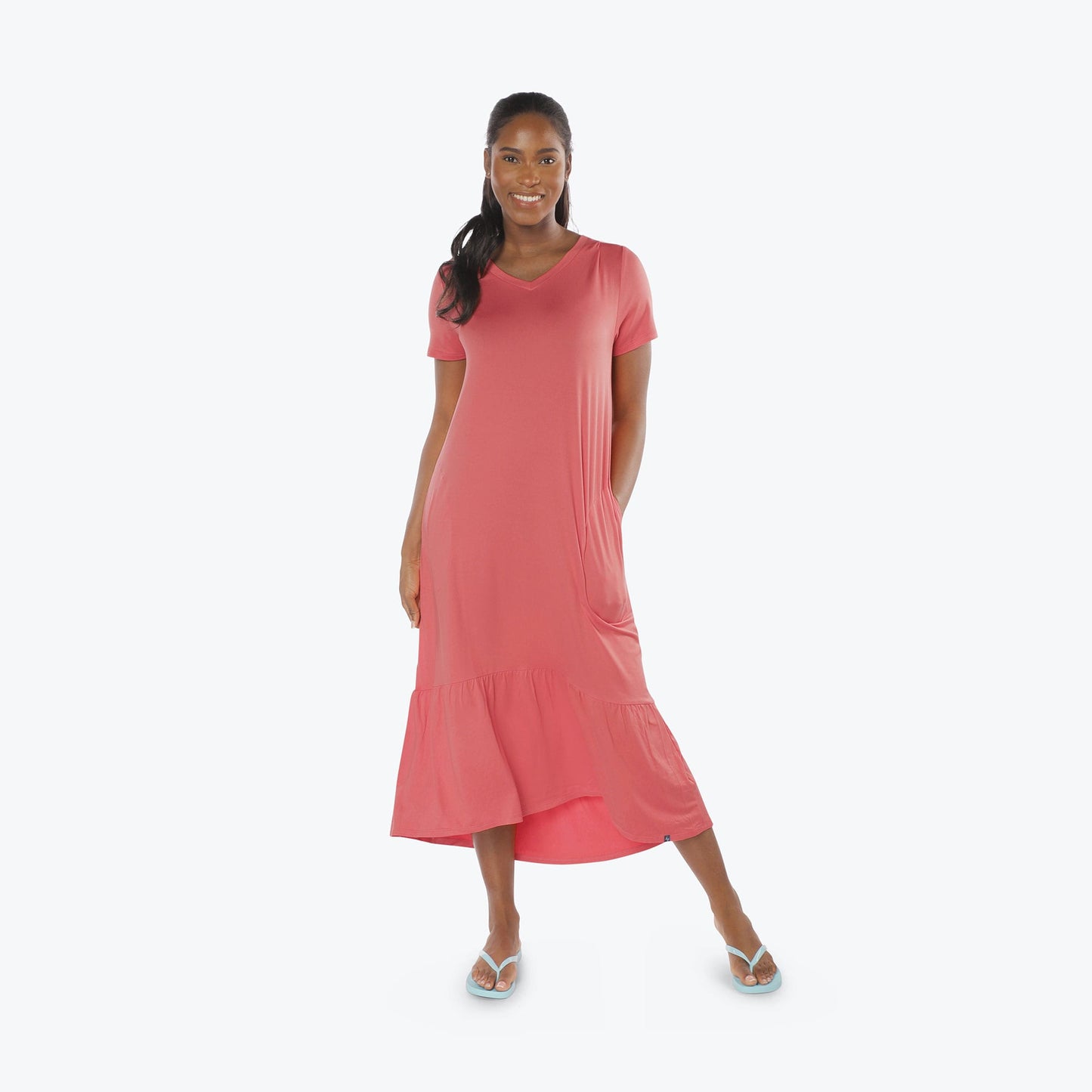 Swing High Low Maxi Dress *Final Sale*