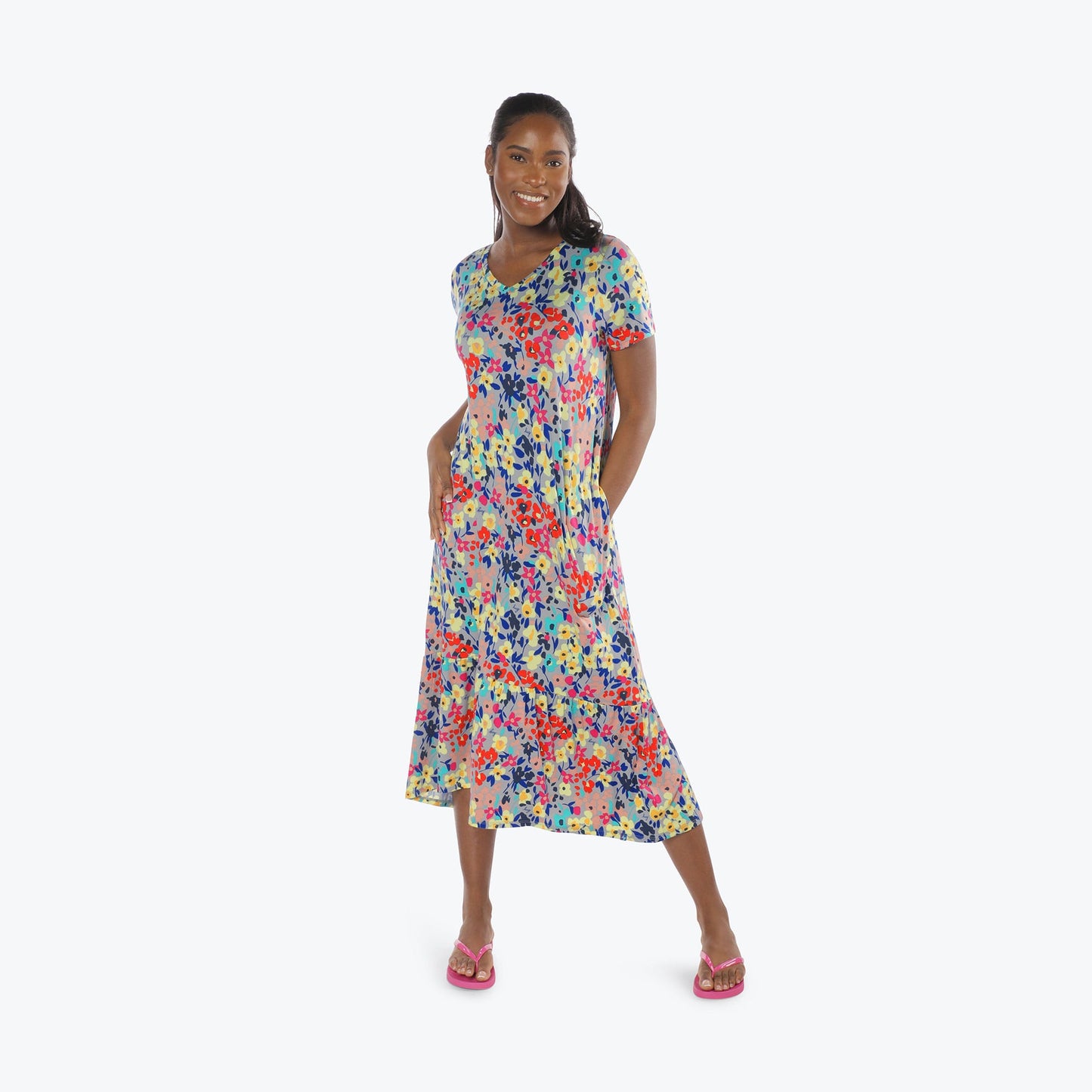 Swing High Low Maxi Dress *Final Sale*