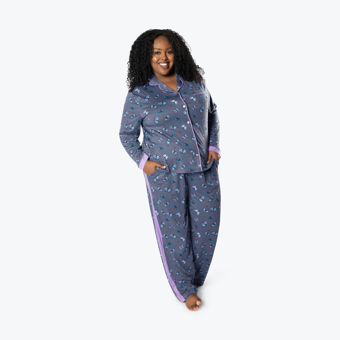 Tandem Collar Pajama Set *Final Sale*