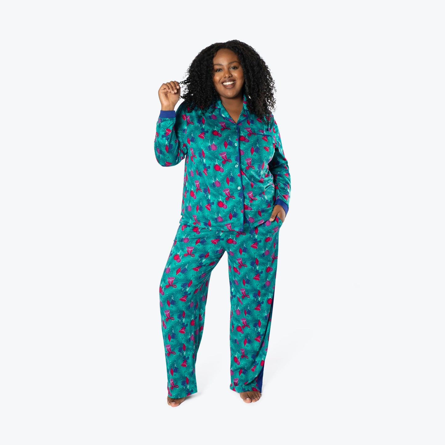 Tandem Collar Pajama Set *Final Sale*