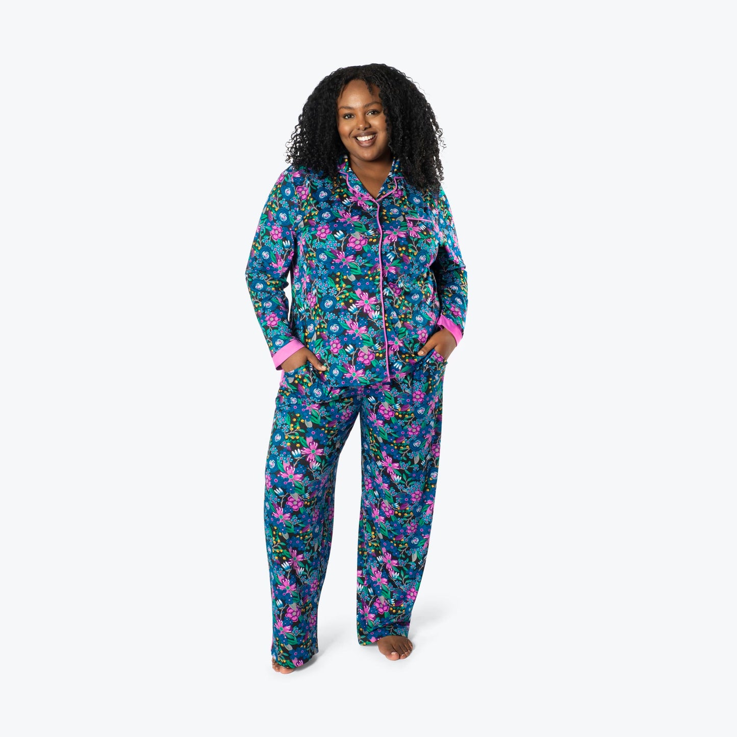 Tandem Collar Pajama Set *Final Sale*