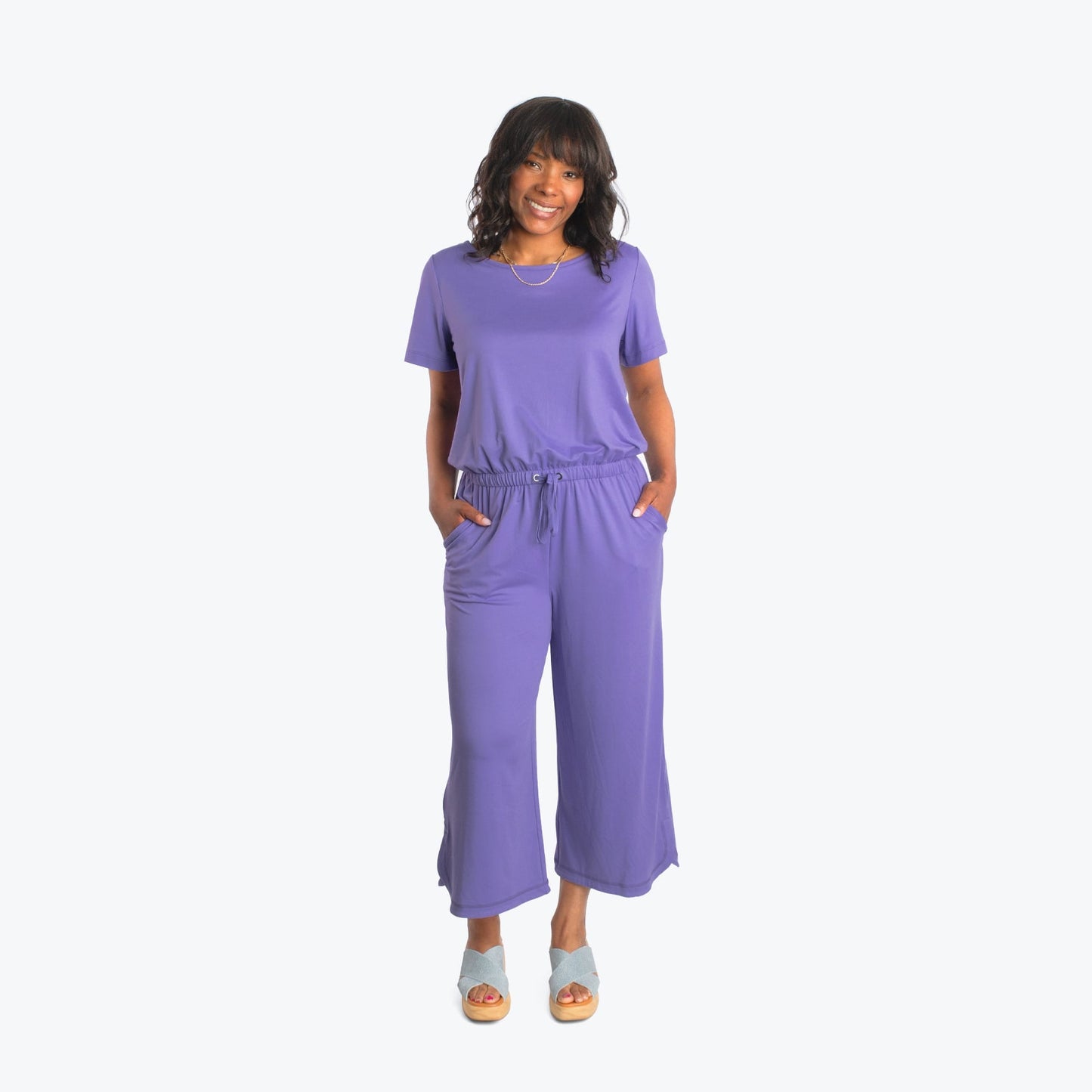 Trotter Brushed Jersey Jumpsuit *Final Sale*
