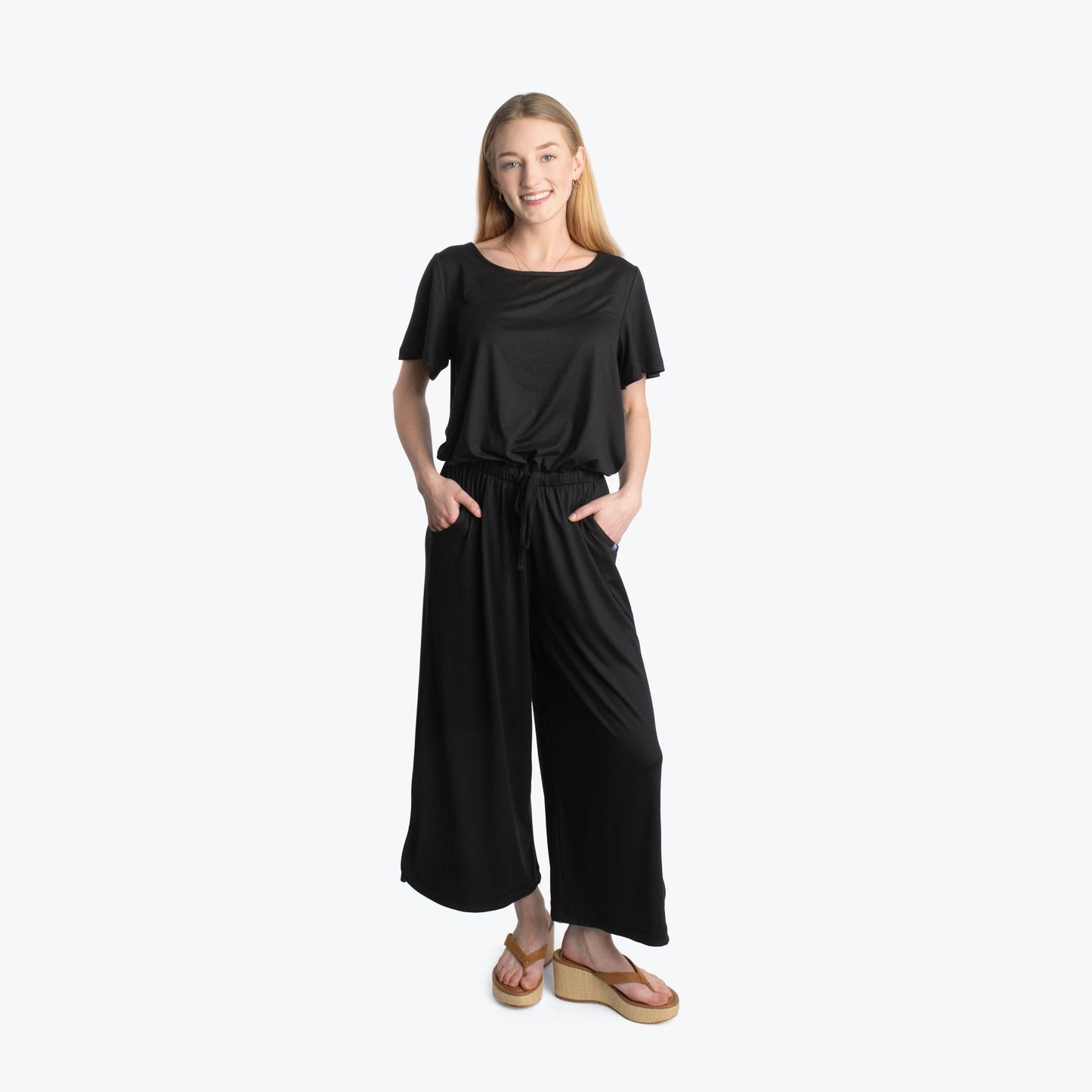 Trotter Brushed Jersey Jumpsuit *Final Sale*