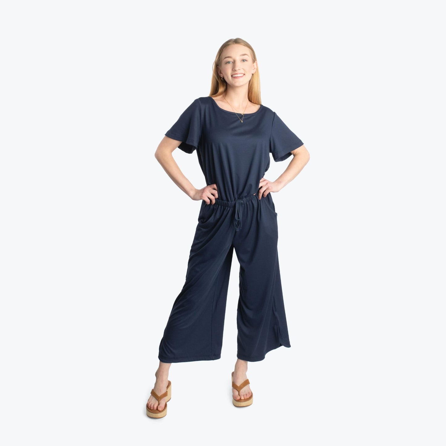 Trotter Brushed Jersey Jumpsuit *Final Sale*