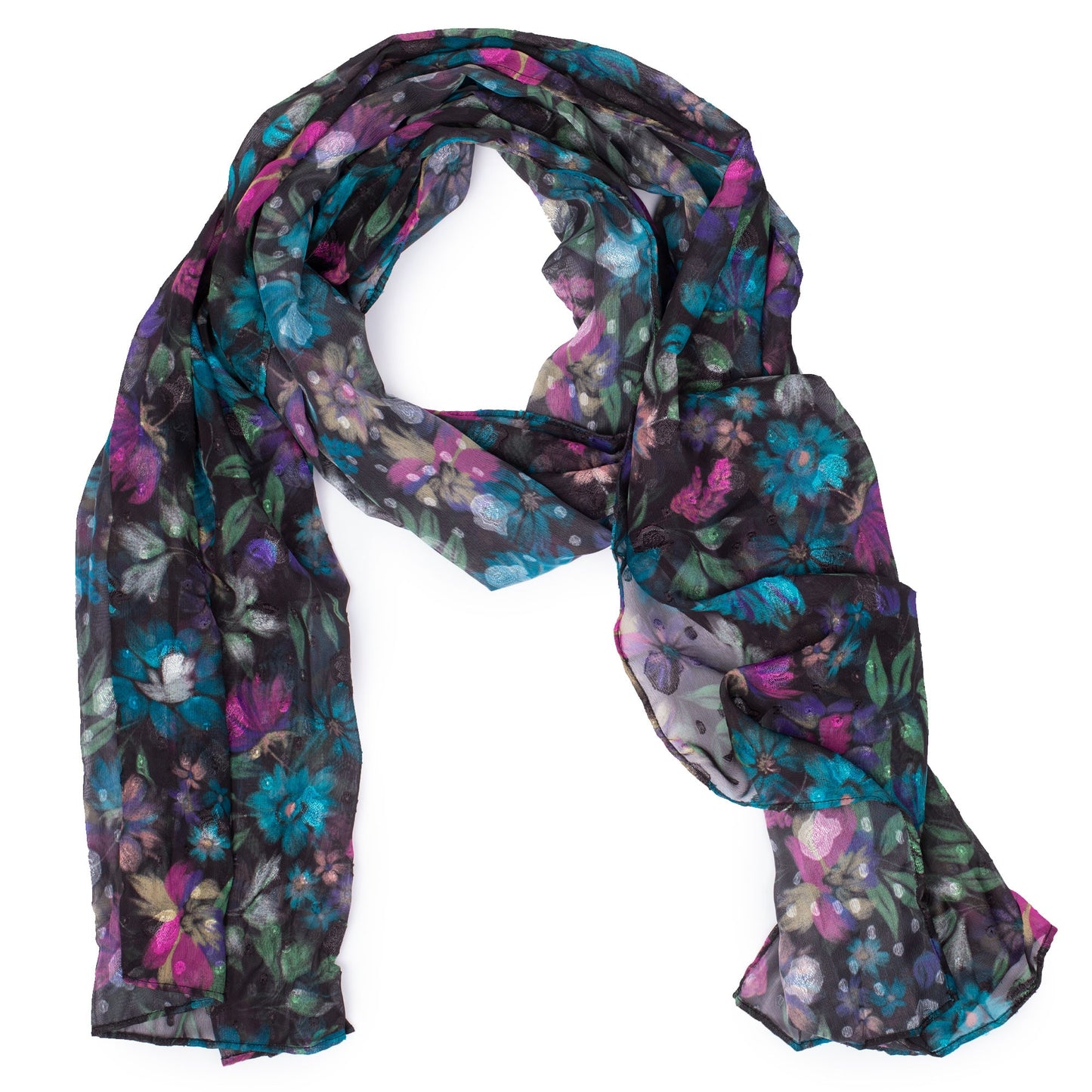 Twist Lightweight Printed Shawl *Final Sale*