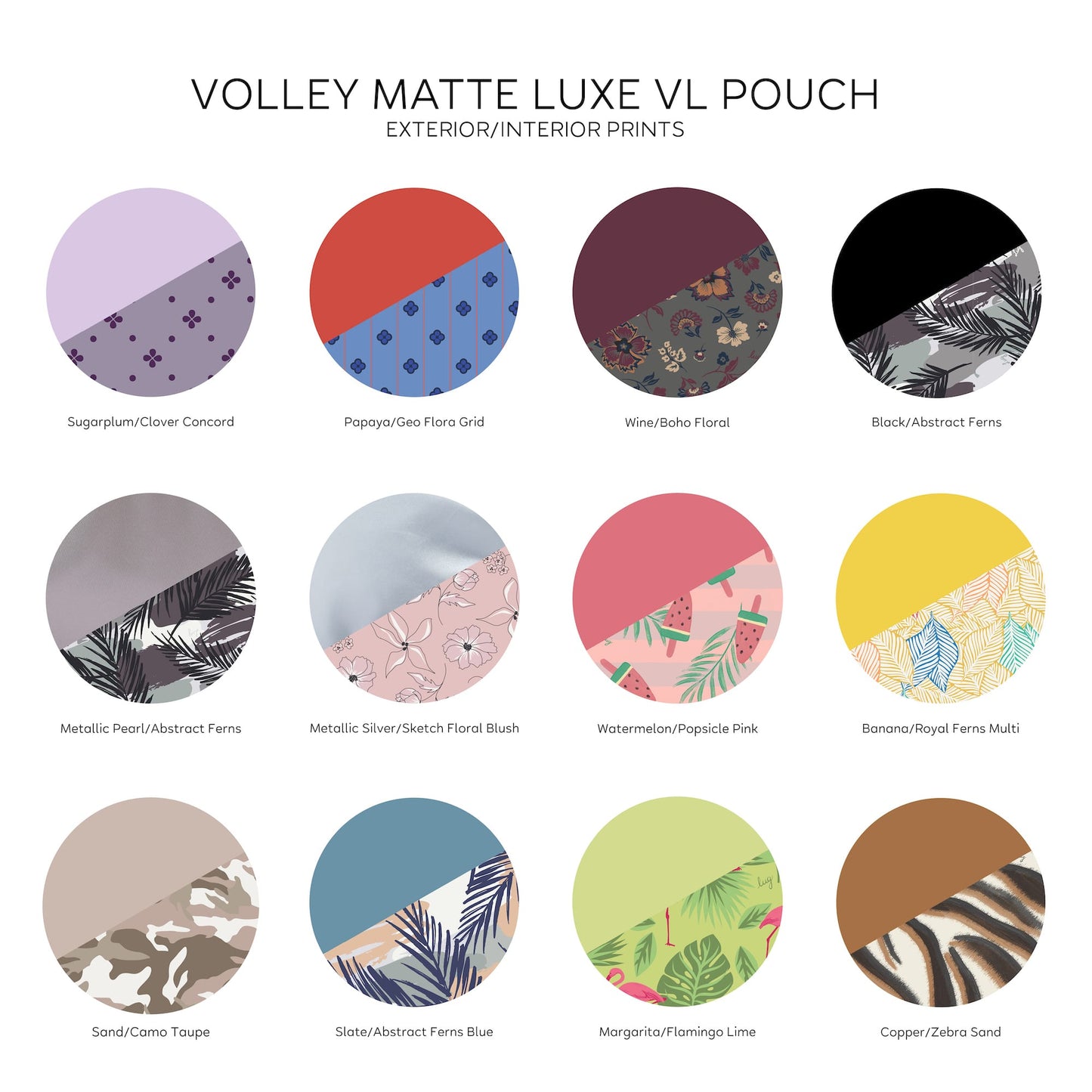 Volley Matte Luxe VL Pouch *Final Sale*