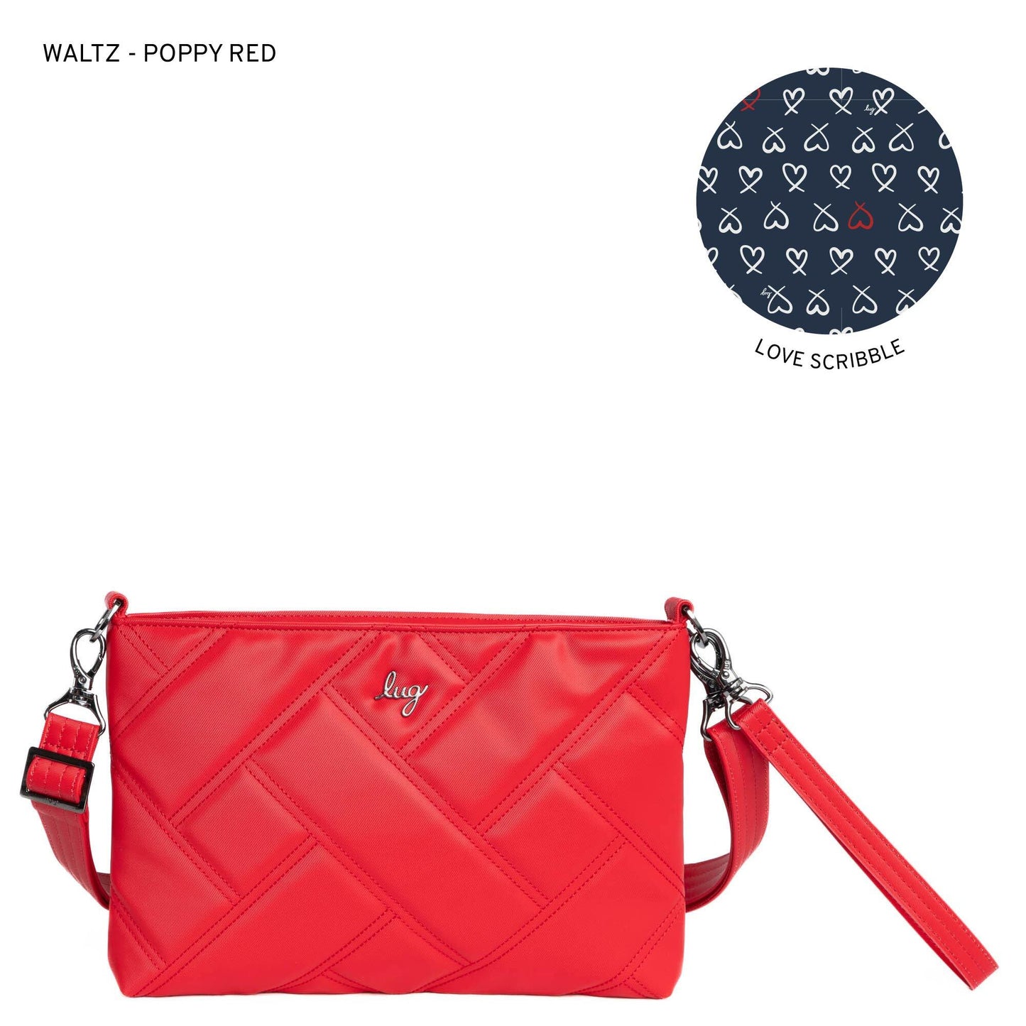 Waltz Satin Luxe VL Crossbody Bag *Final Sale*