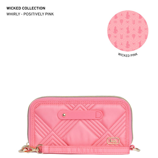 Wicked x Lug Whirly RFID Wristlet Wallet