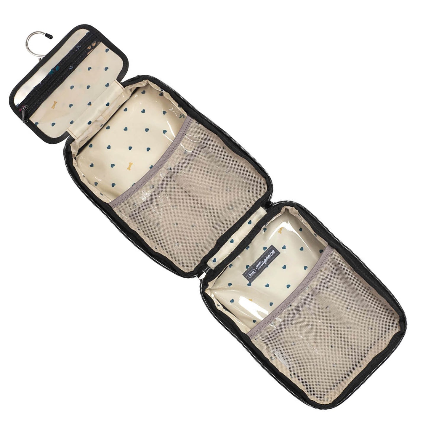 Wingback Hanging Toiletry Case *Final Sale*