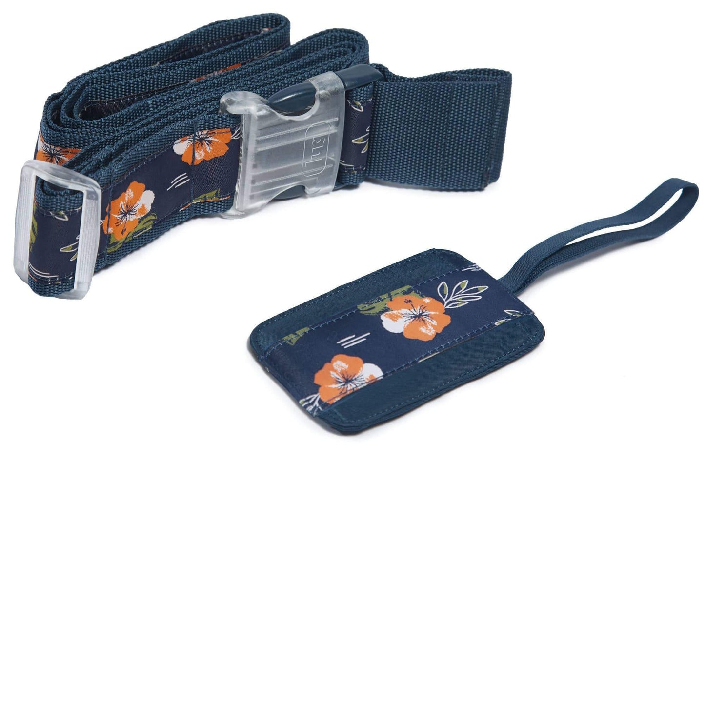 Baggage Claim Luggage Belt and Tag Set
