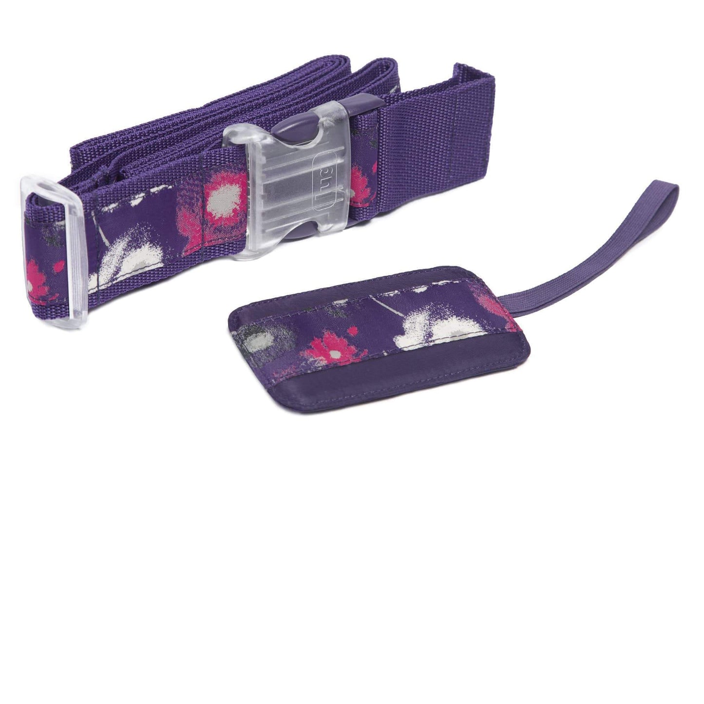Baggage Claim Luggage Belt and Tag Set