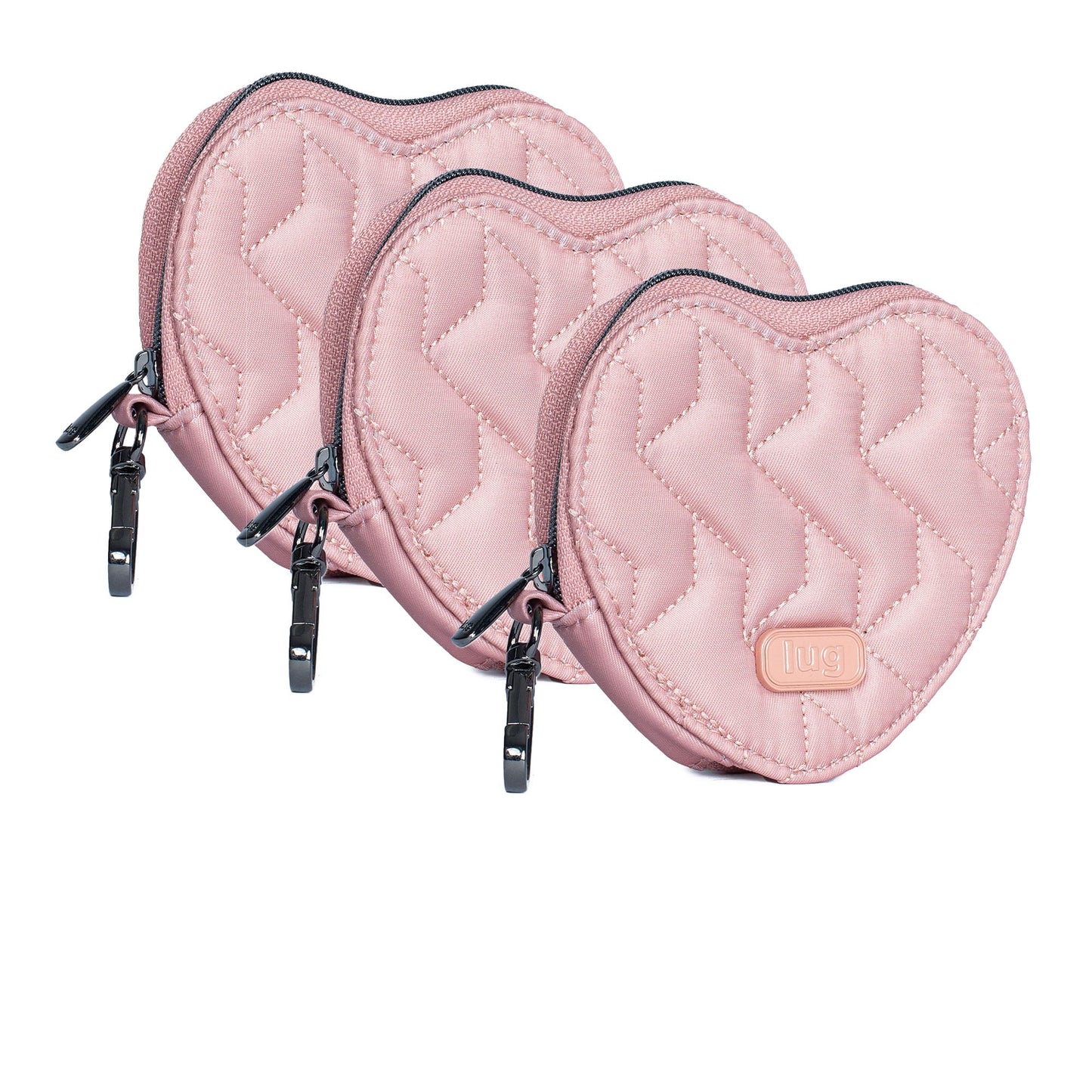 Heart Pouch 3pk Set