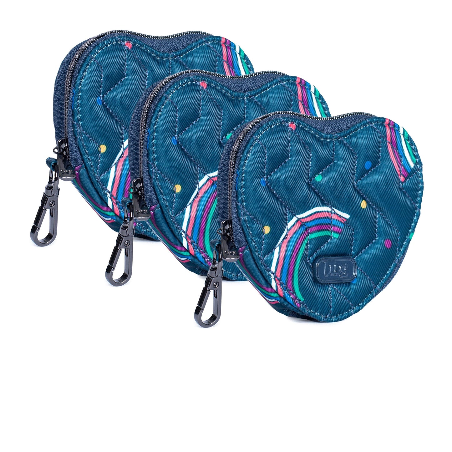 Heart Pouch 3pk Set