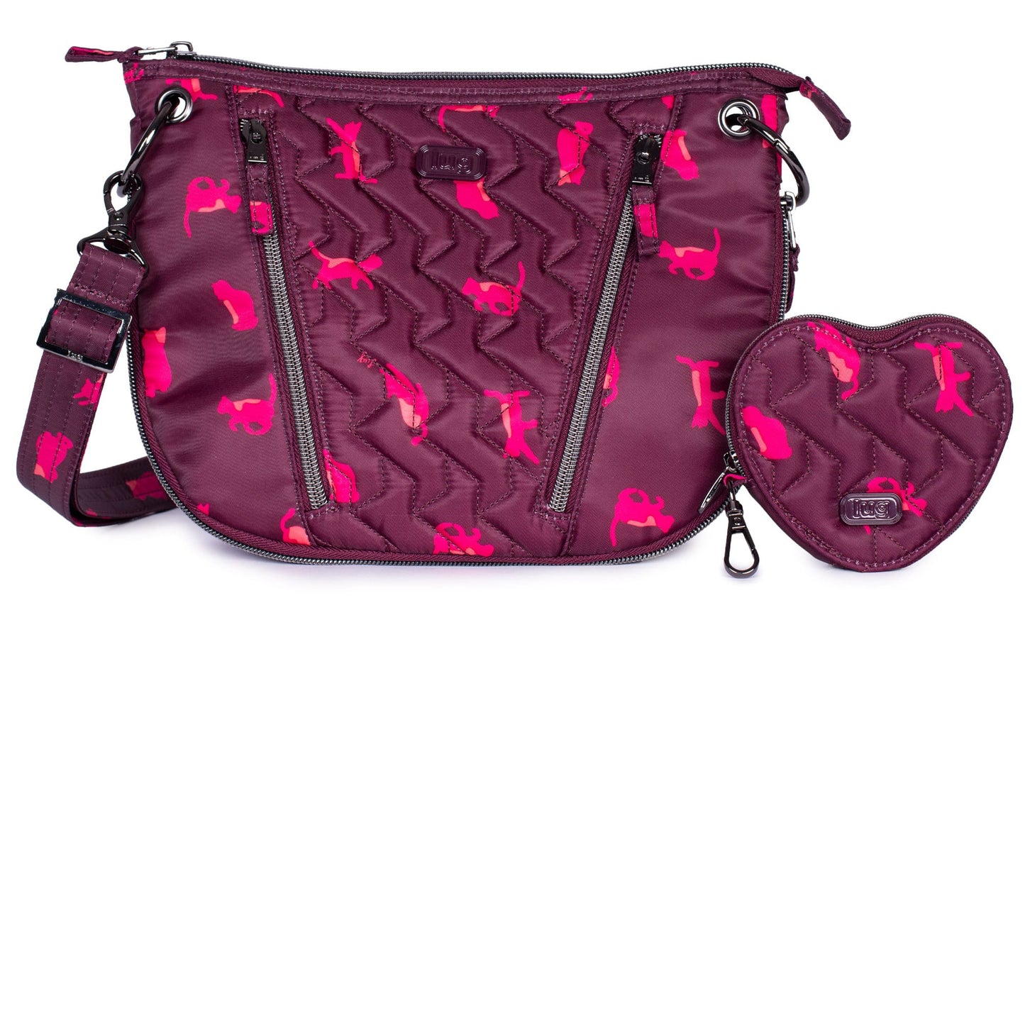 Swivel and Heart Pouch Set
