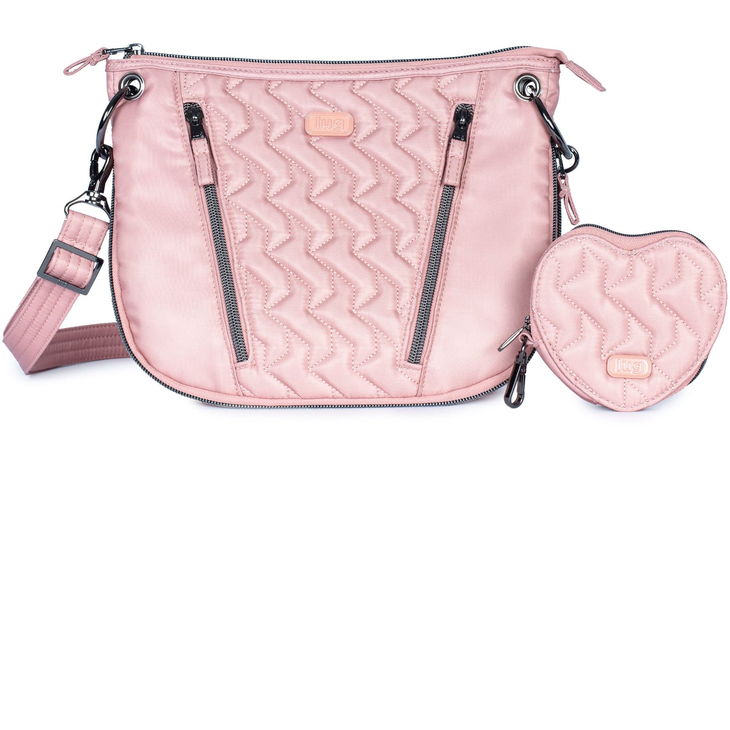 Swivel and Heart Pouch Set