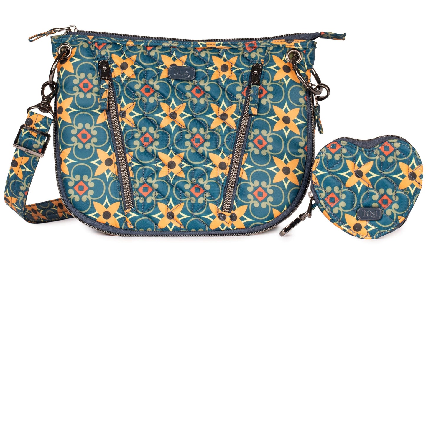 Swivel and Heart Pouch Set