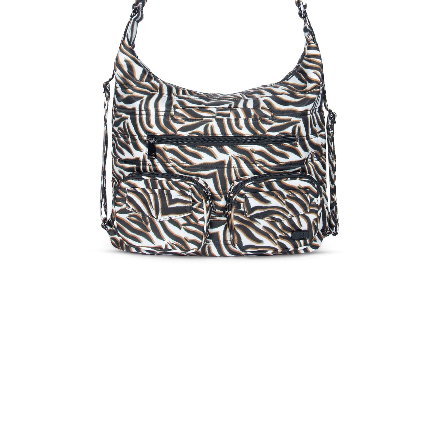 Zipliner Convertible Hobo Bag